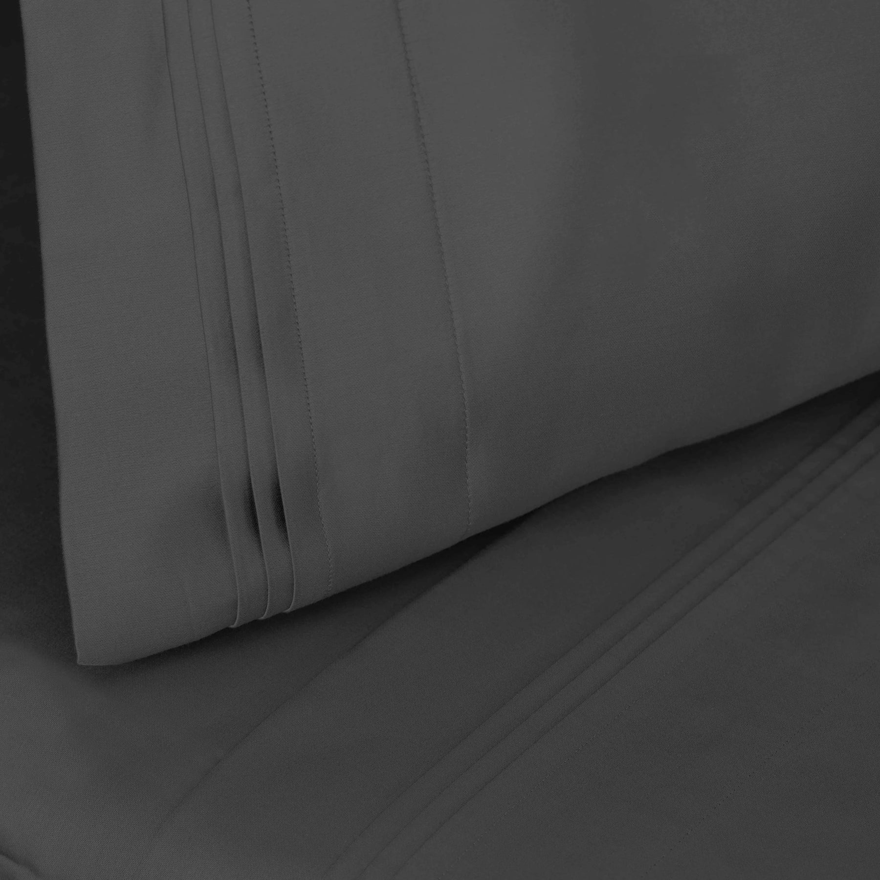 1000 Thread Count Egyptian Cotton Solid Pillowcase Set