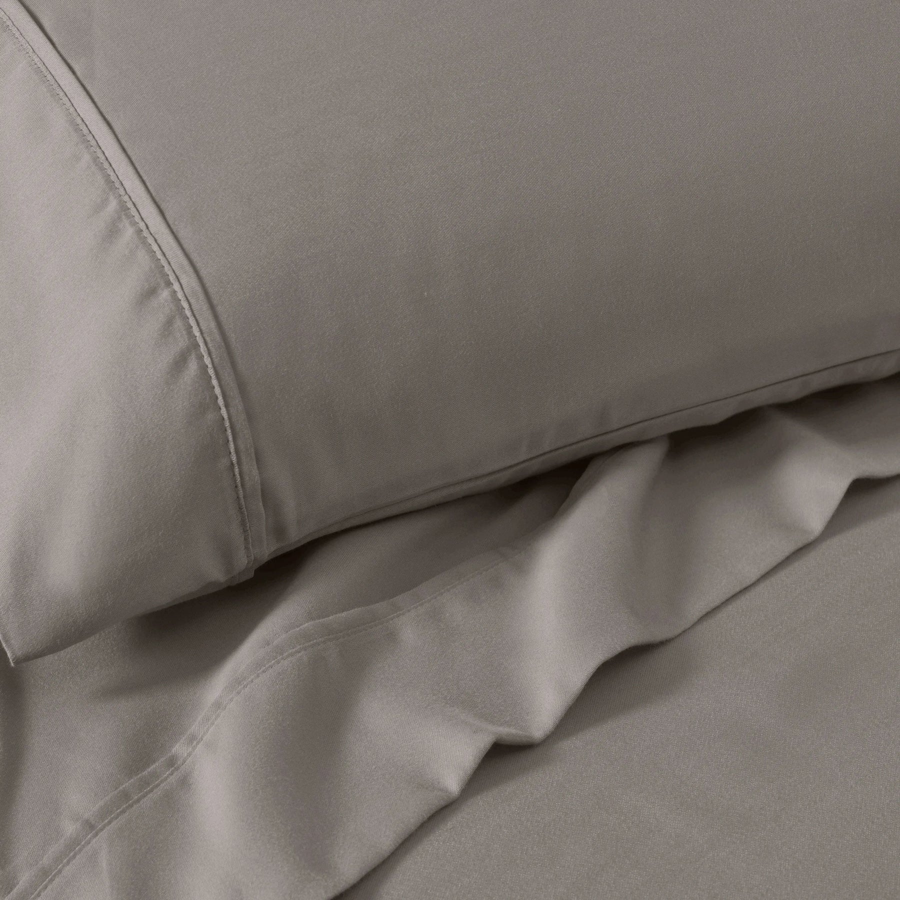 1200 Thread Count Cotton Rich Solid Deep Pocket Bed Sheet Set