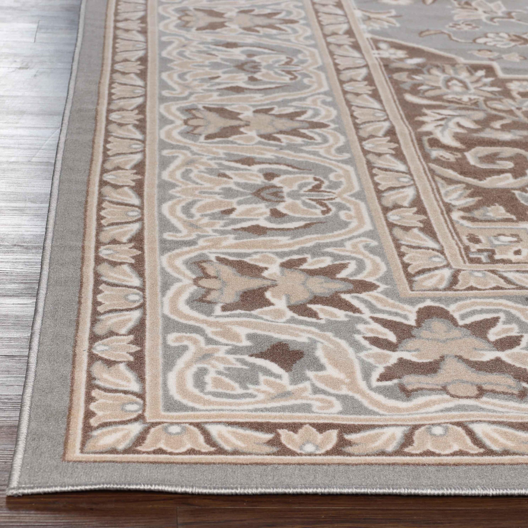 Glendale Traditional Floral Medallion Indoor Area Rug or Runner Rug