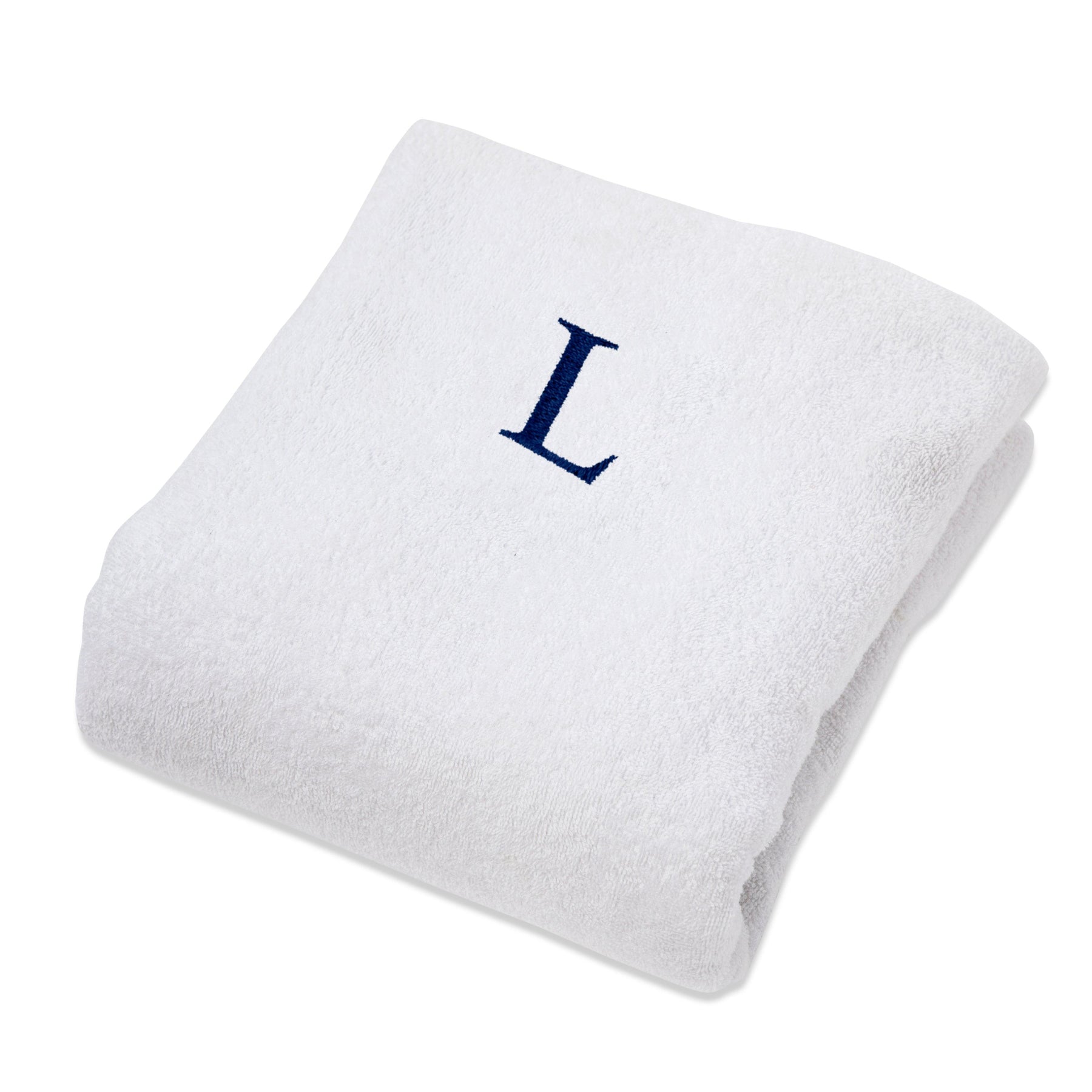 Cotton Monogrammed Patio Chaise Lounge Chair Cover