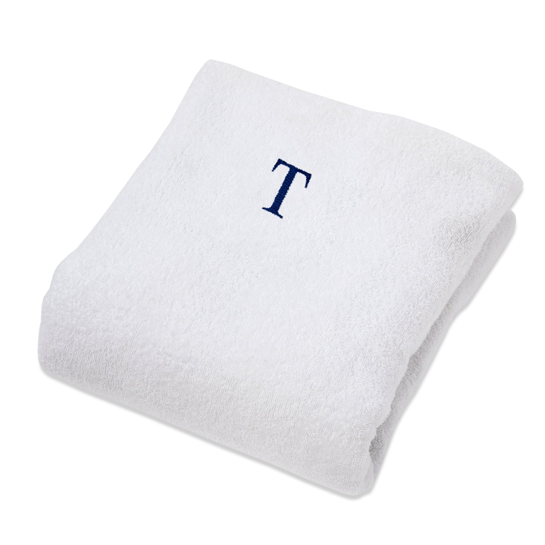 Cotton Monogrammed Patio Chaise Lounge Chair Cover