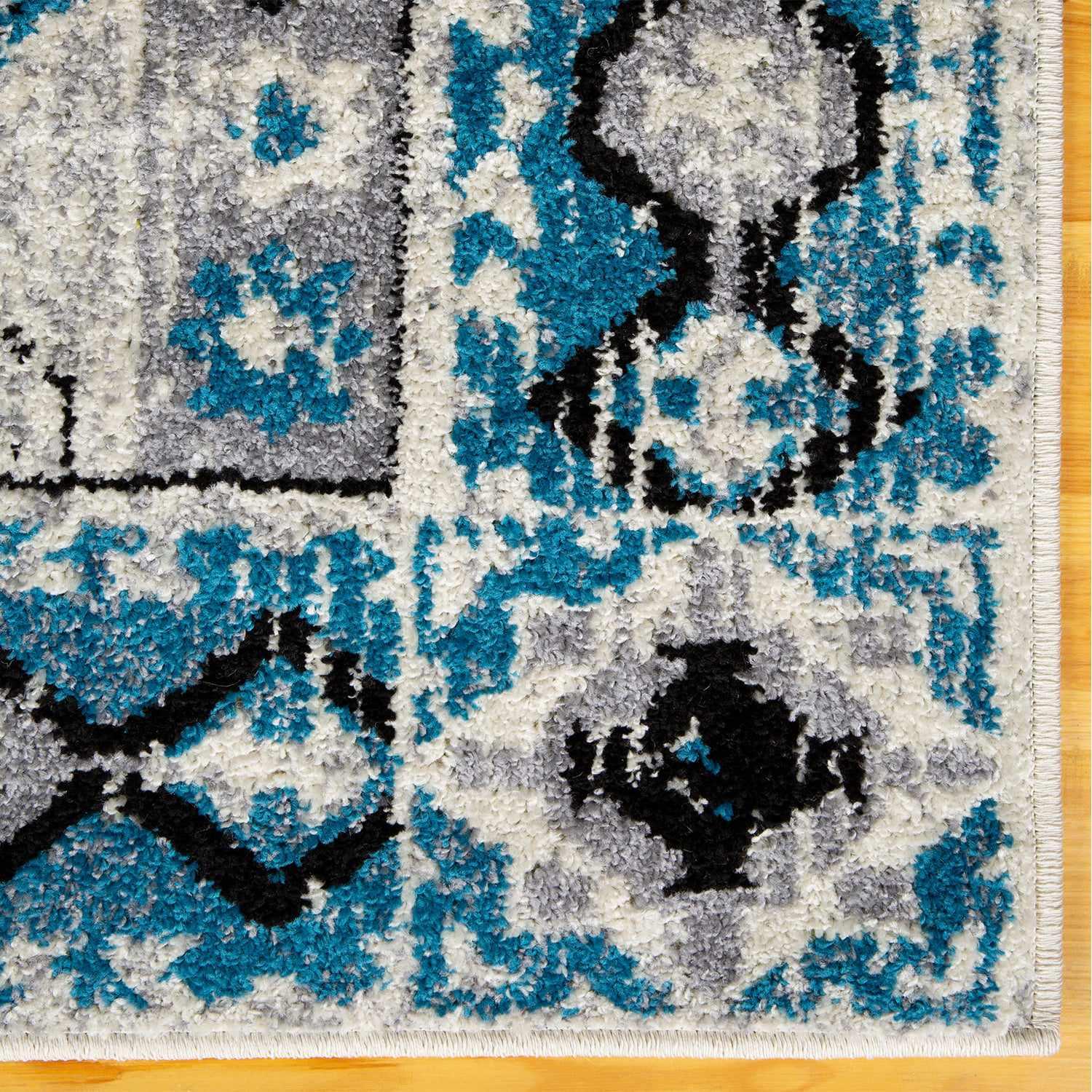 Taimak Geometric Rustic Indoor Area Rug Or Runner Rug