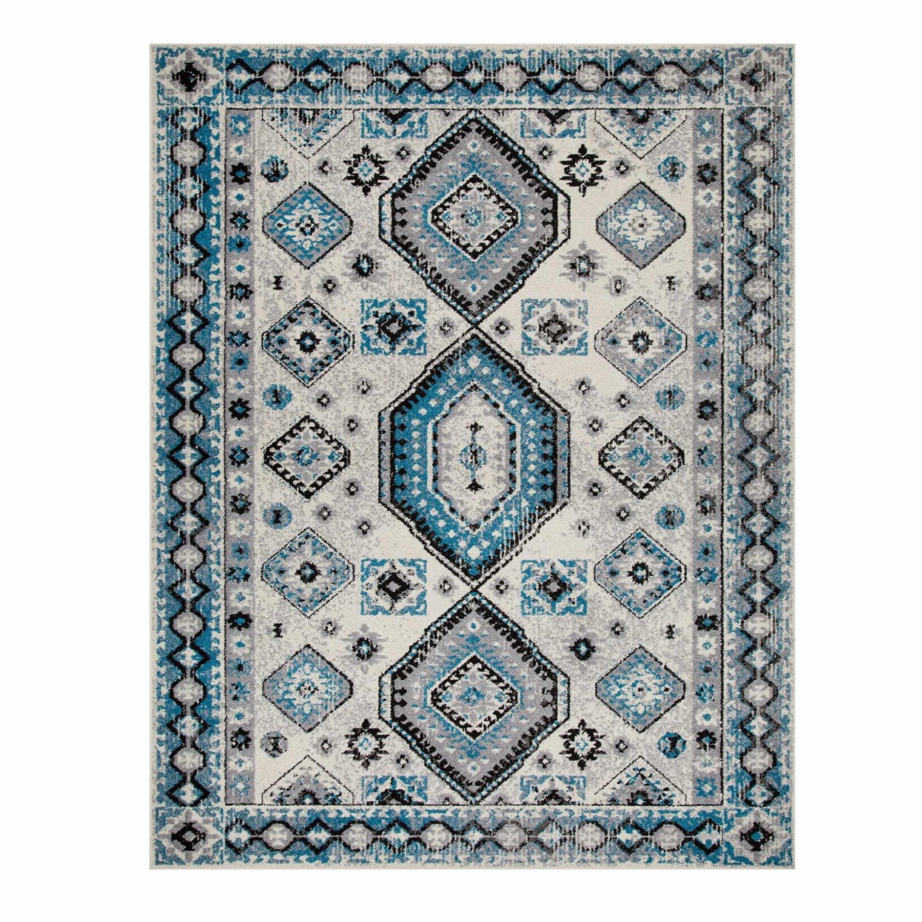 Taimak Geometric Rustic Indoor Area Rug Or Runner Rug