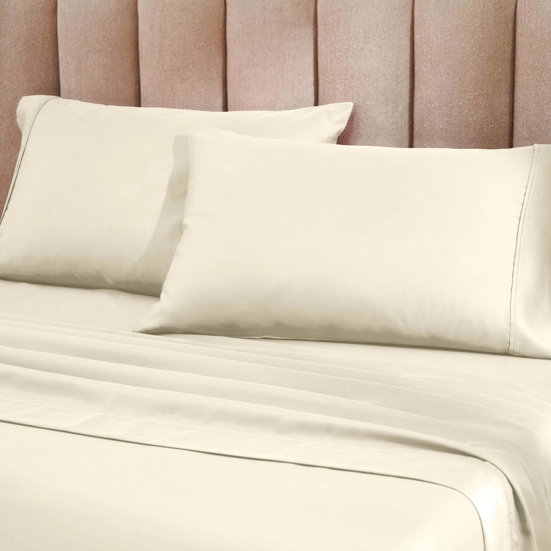 1200 Thread Count Cotton Rich Solid Deep Pocket Bed Sheet Set