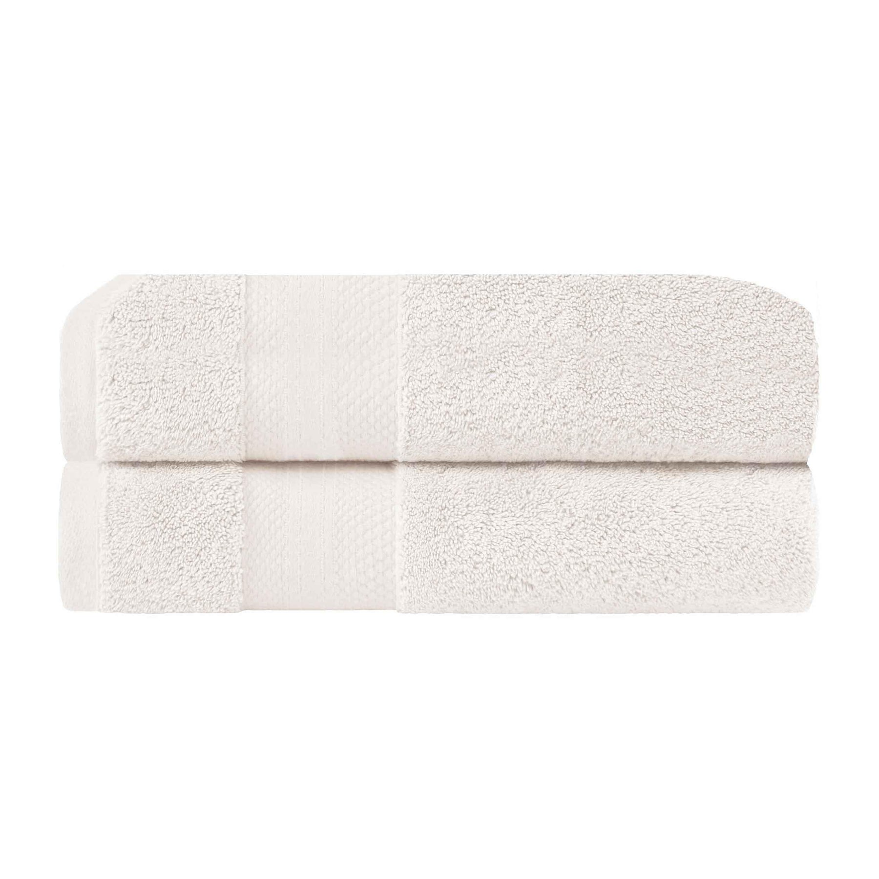 Aria Turkish Cotton Heavyweight Solid Absorbent 2-Piece Bath Towel Set
