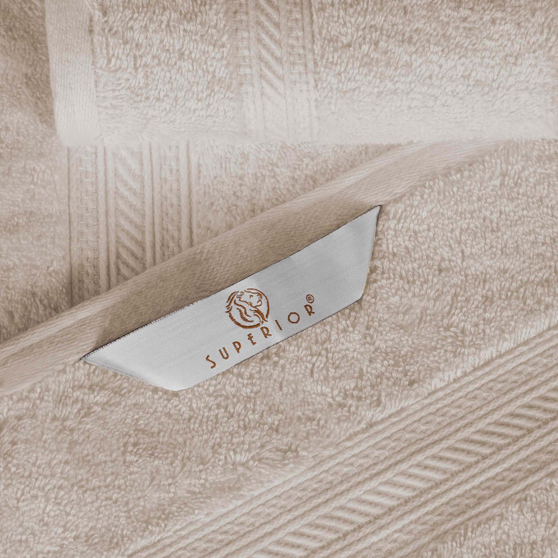 Atlas Cotton Plush Absorbent Heavyweight Luxury Hand Towel Set of 6