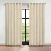 Blackout Window Curtains Classic Modern Room Darkening Set of 2