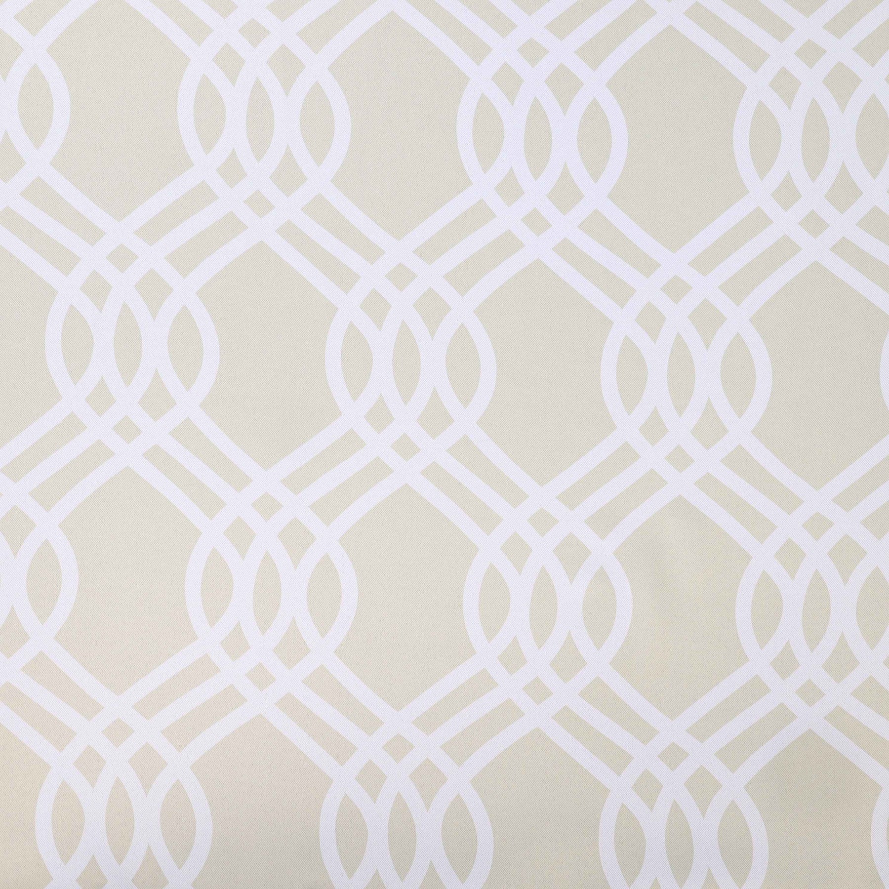 Ribbon Trellis Washable Room Darkening Blackout Curtains, Set of 2