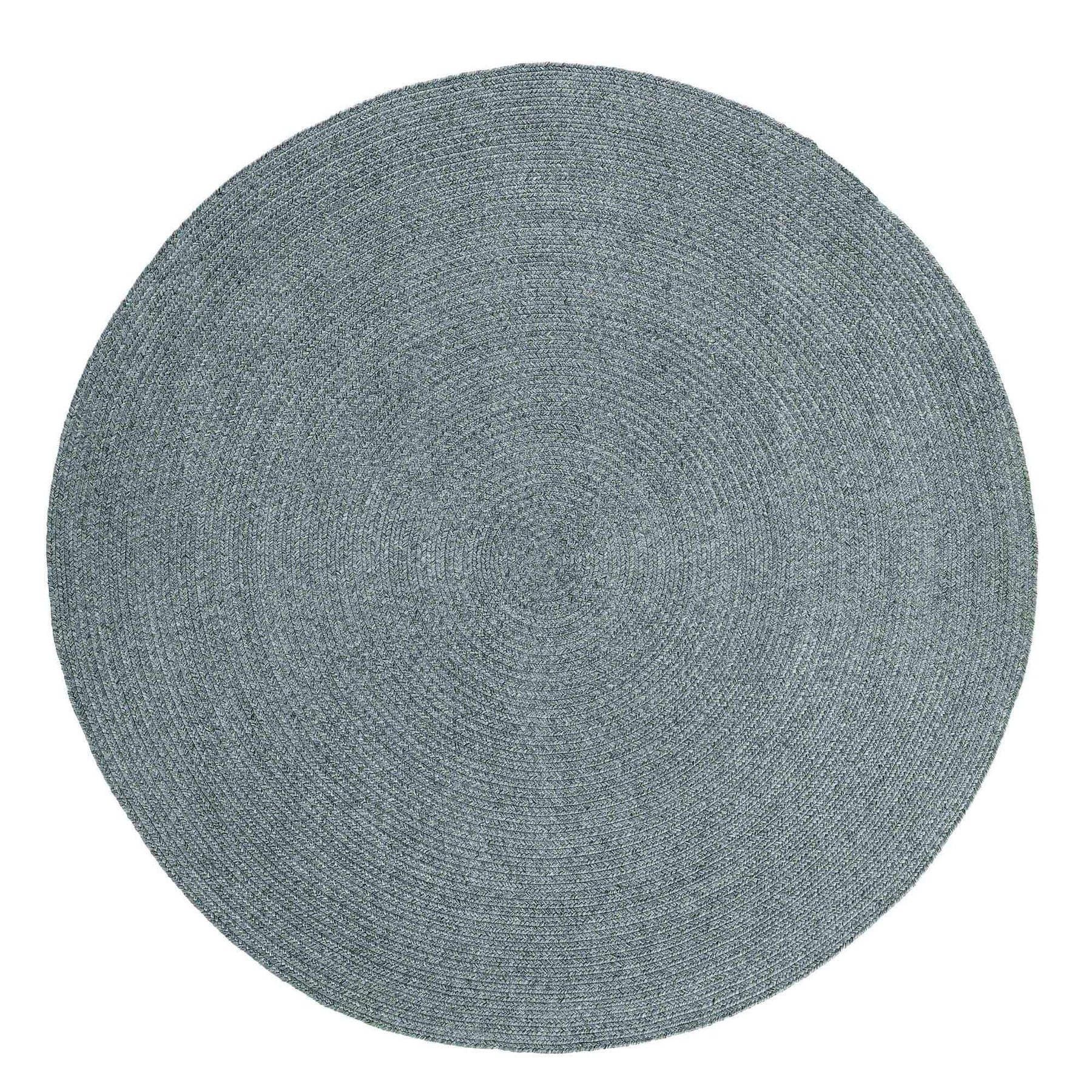 Bohemian Braided Indoor Outdoor Rugs Solid Round Area Rug