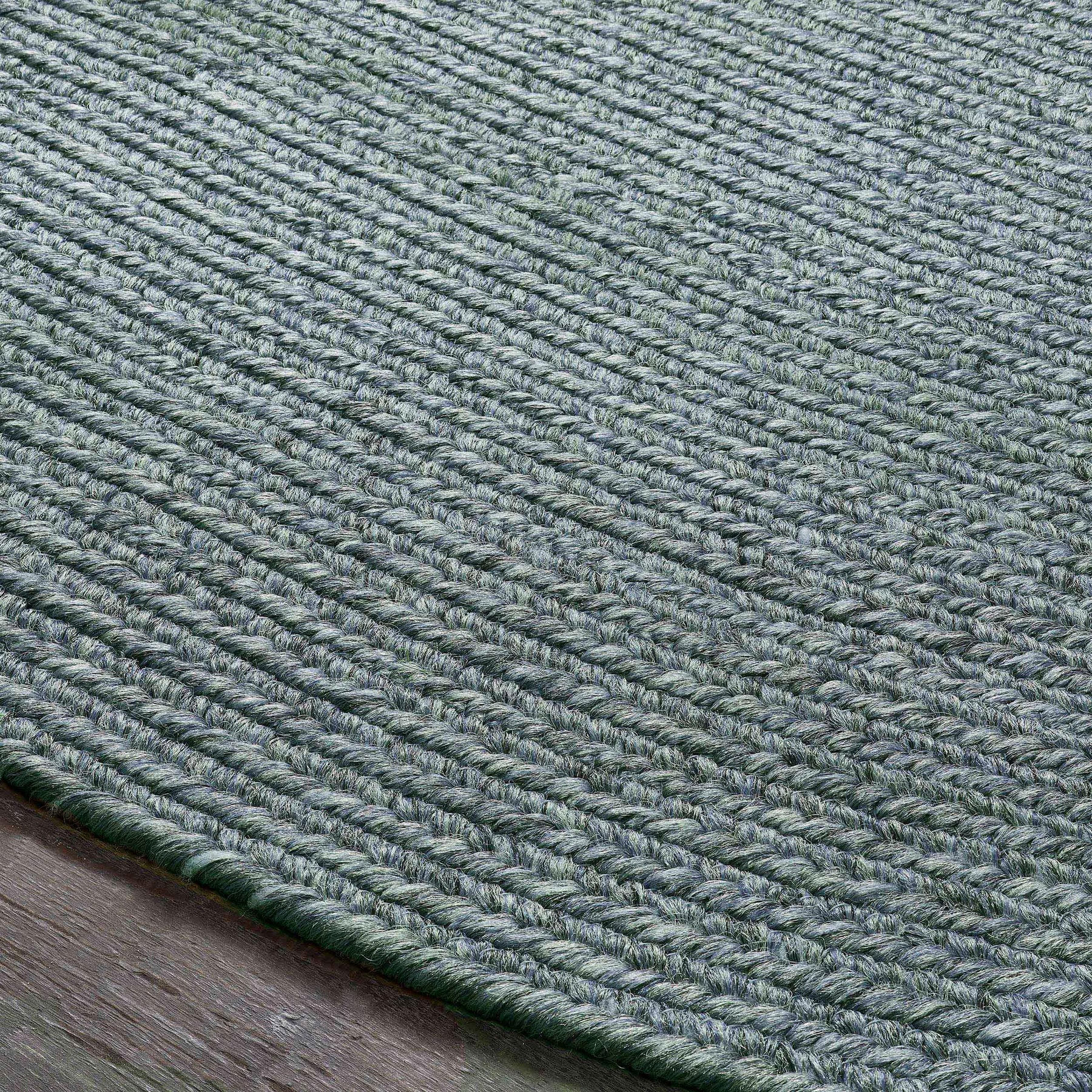 Bohemian Braided Indoor Outdoor Rugs Solid Round Area Rug