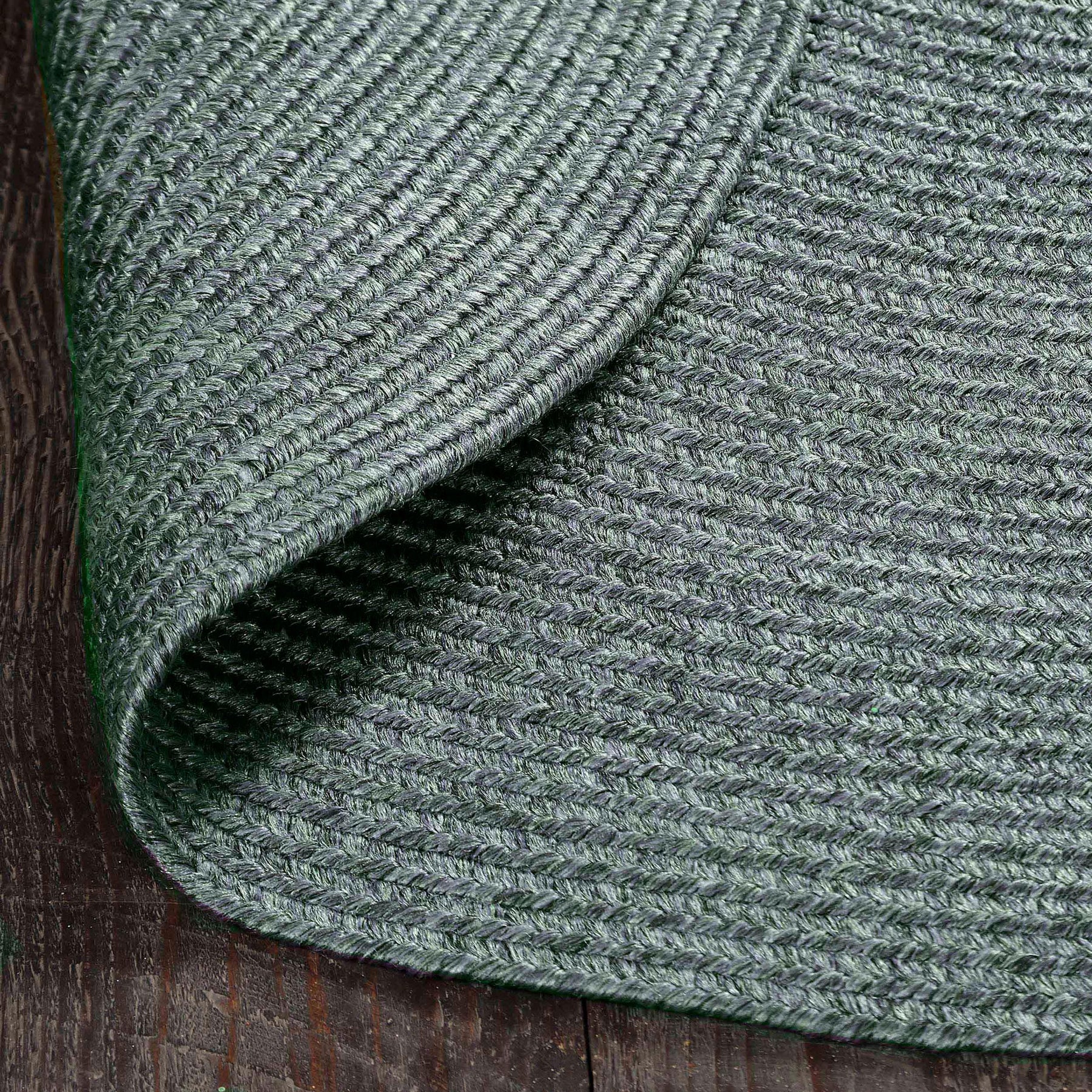 Bohemian Braided Indoor Outdoor Rugs Solid Round Area Rug