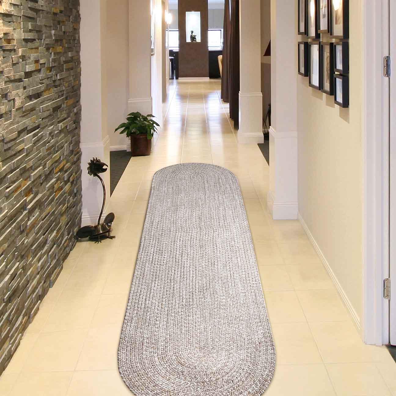 Reversible Braided Eco-Friendly Area Rug Indoor Outdoor Rugs