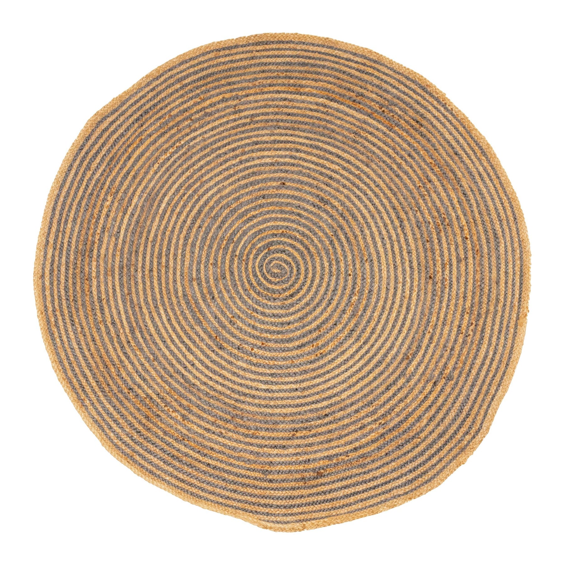 Braided Jute Reversible Round Indoor Outdoor Area Rug