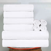Ultra-Plush Cotton 10-Piece Bath Towel Set – Soft & Absorbent