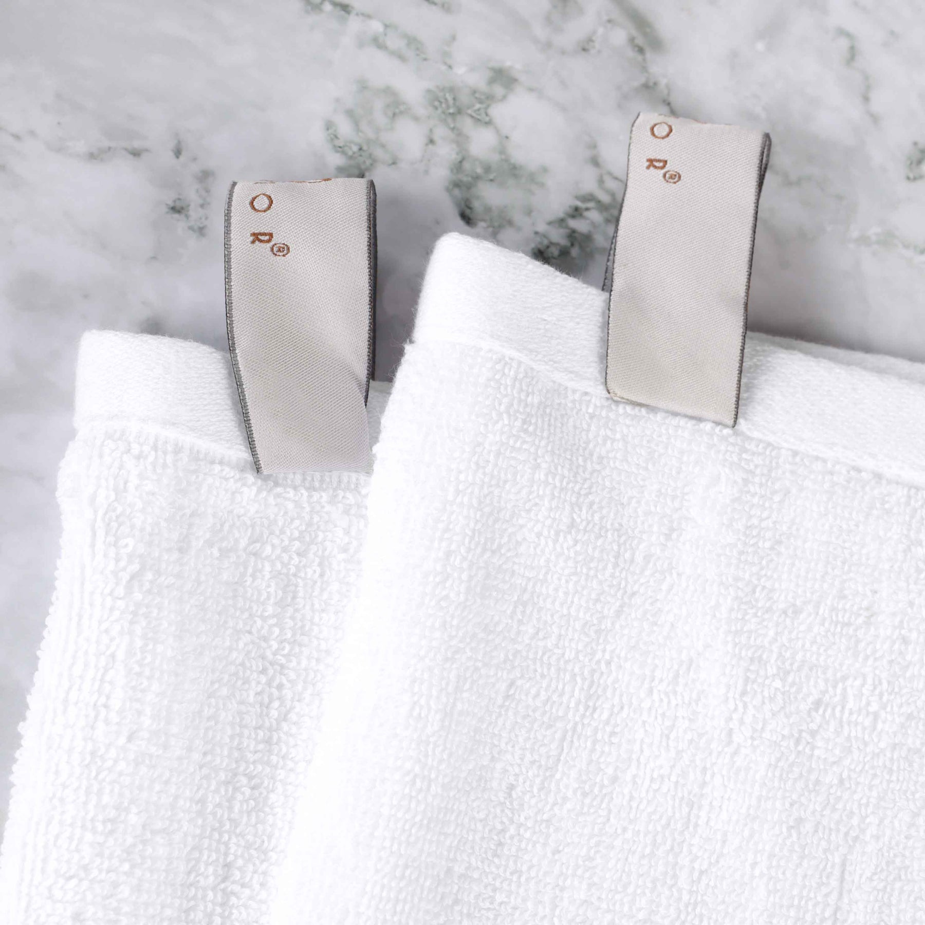 Cotton Marble and Solid Quick Dry 10 Piece Assorted Bathroom Towel Set