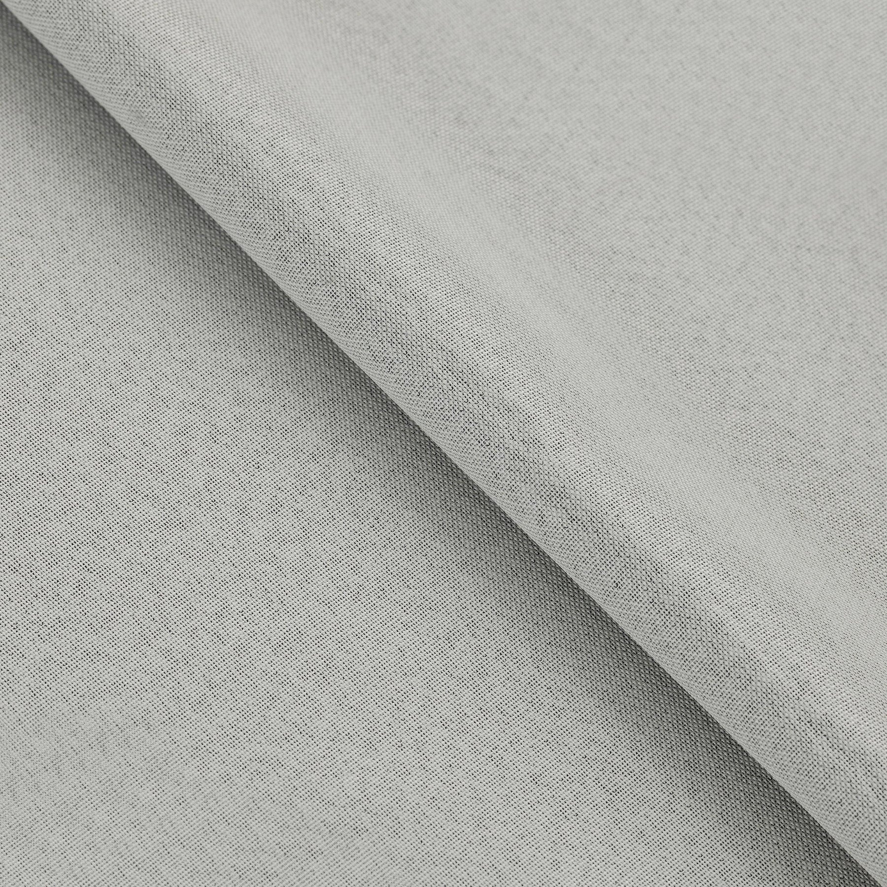 Linen Pattern Washable Room Darkening Blackout Curtain Set 52" - 8 Pieces