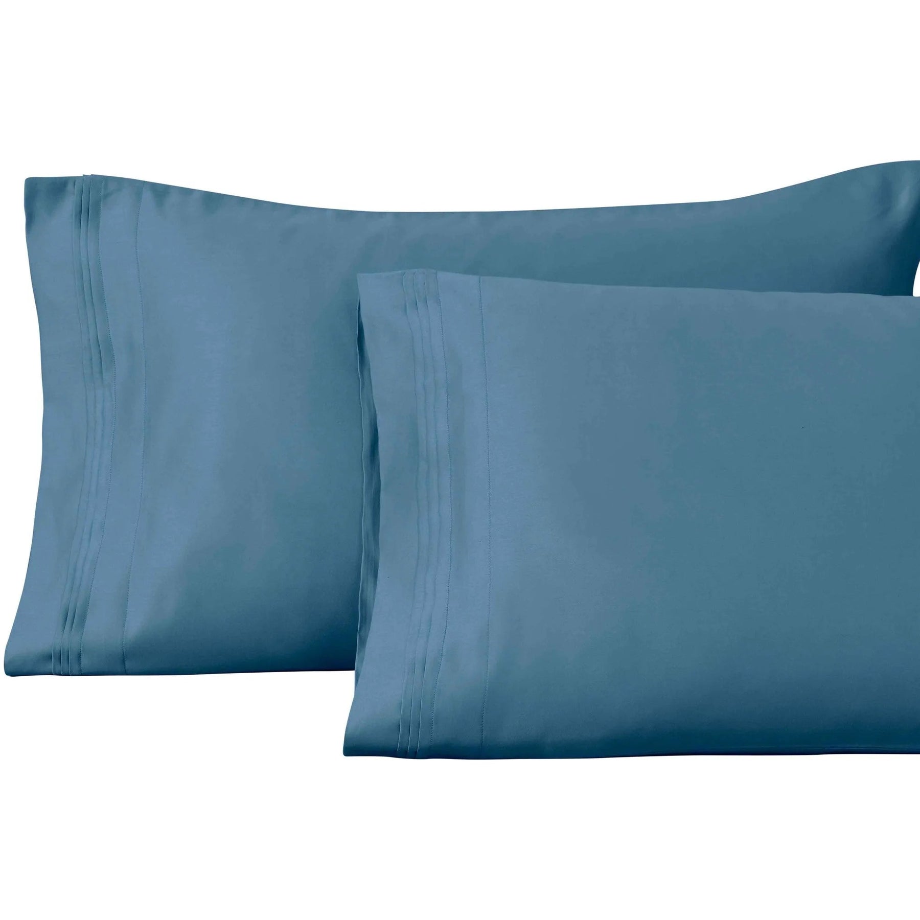 1000 Thread Count Egyptian Cotton Solid Pillowcase Set