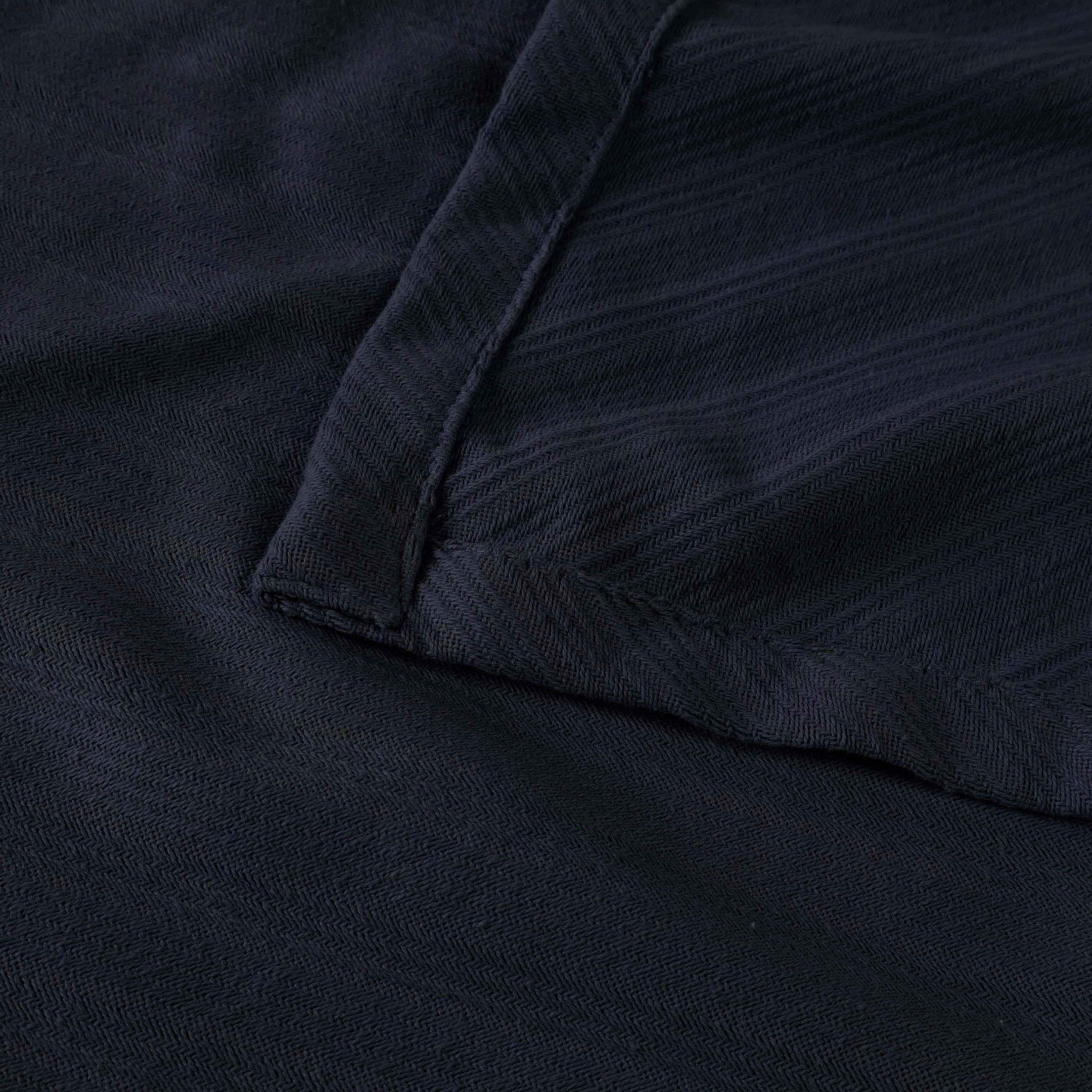 Milan Cotton Textured Jacquard Striped Lightweight Woven Blanket