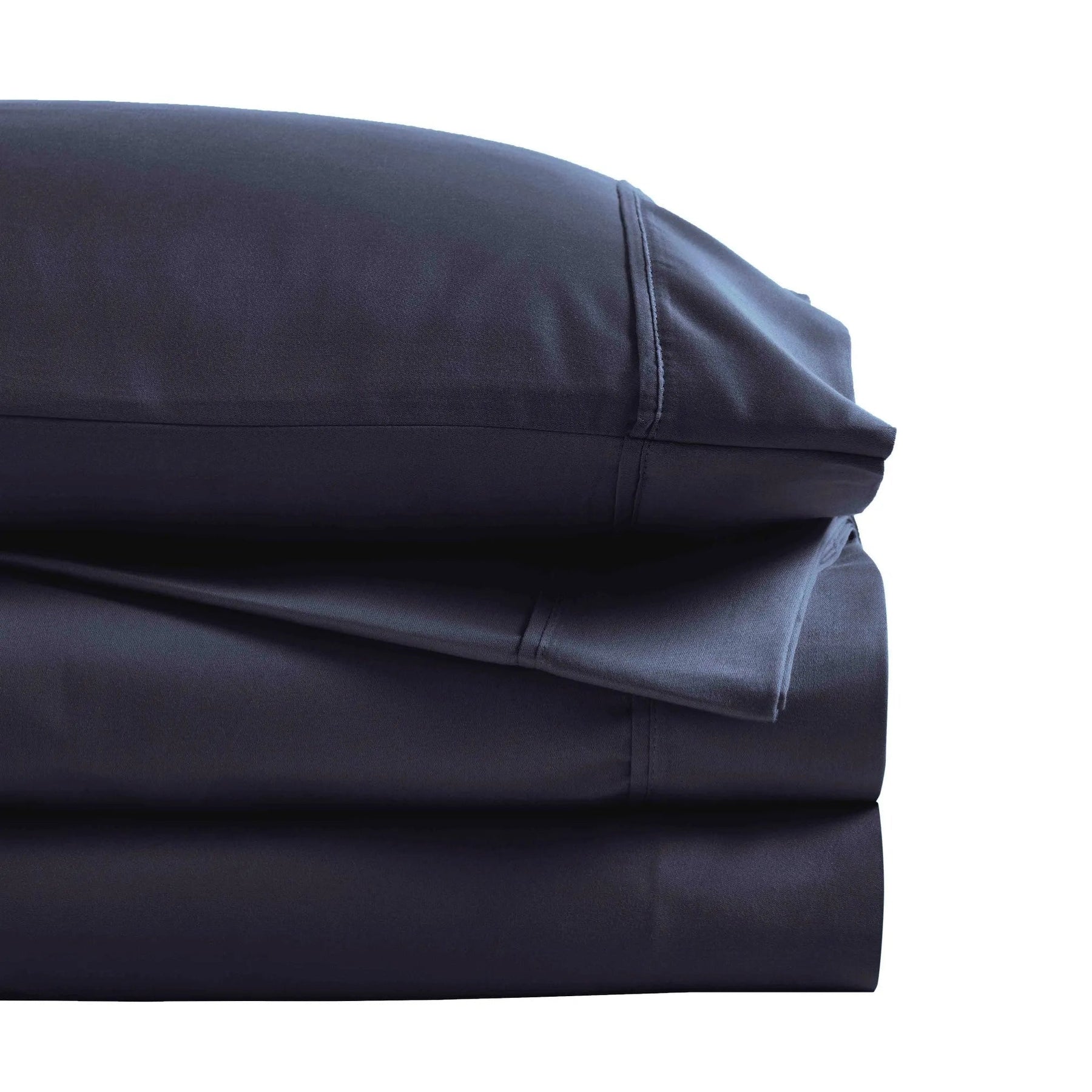 1200 Thread Count Cotton Rich Solid Deep Pocket Bed Sheet Set