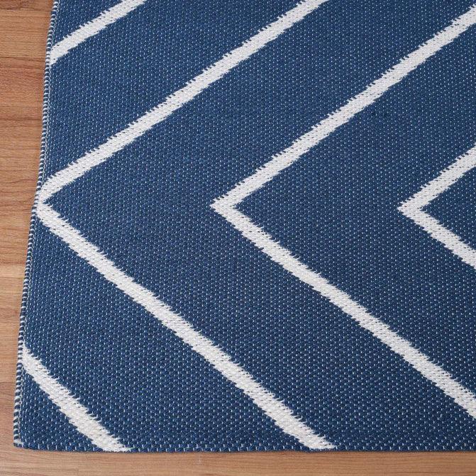 Contemporary Chevron Zig-Zag Indoor Outdoor Area Rug