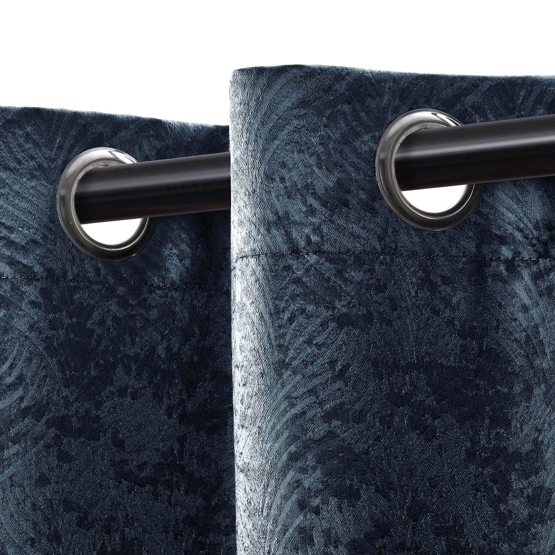 Waverly Geometric Washable Room Darkening Blackout Curtains, Set of 2