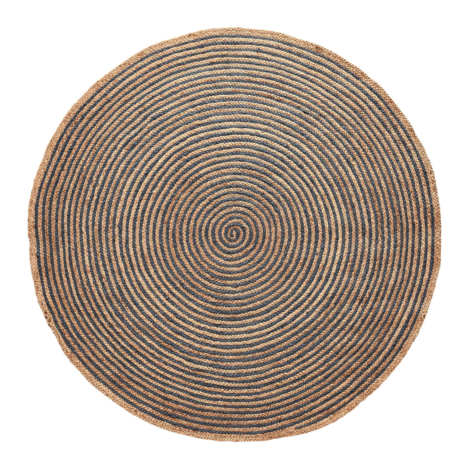 Braided Jute Reversible Round Indoor Outdoor Area Rug
