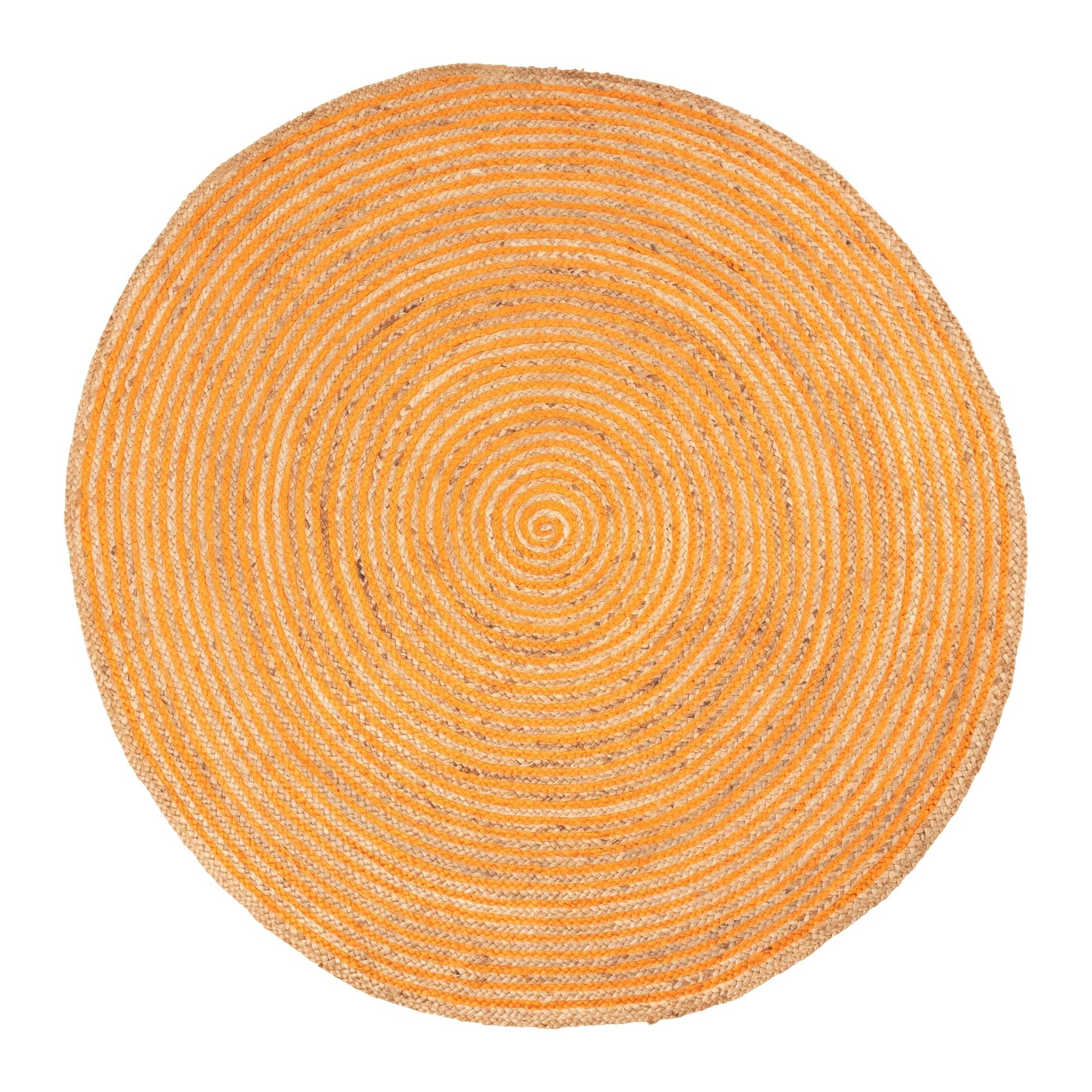 Braided Jute Reversible Round Indoor Outdoor Area Rug
