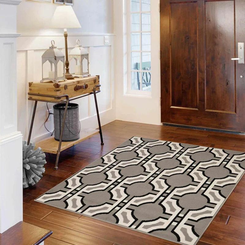 Pritchard Geometric Trellis Indoor Area Rugs or Runner Rug