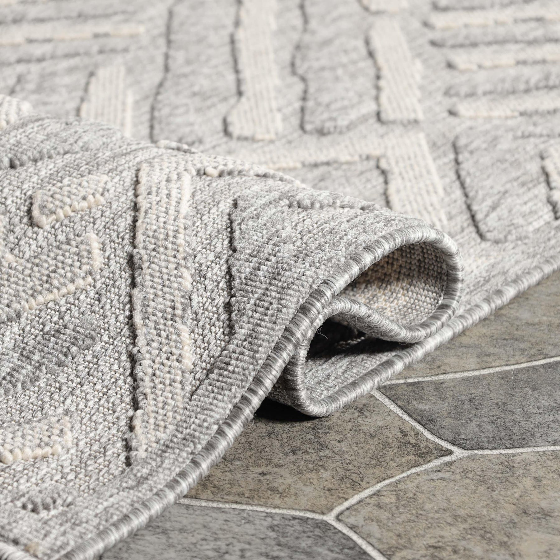 Wynn Modern Geometric Abstract Area Rug Indoor Outdoor Rugs
