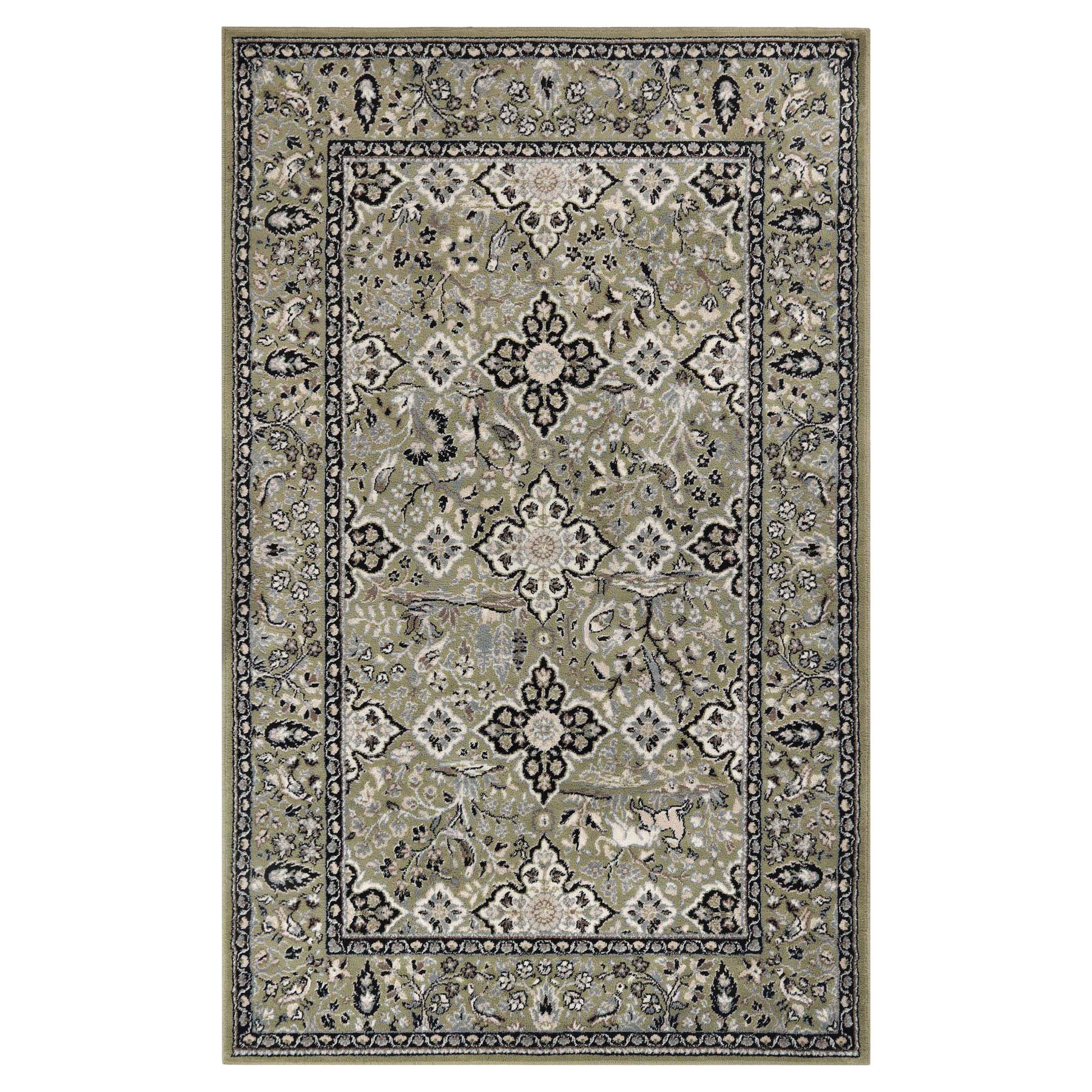 Radcliffe Traditional Floral Medallion Indoor Area Rugs or Runner Rug