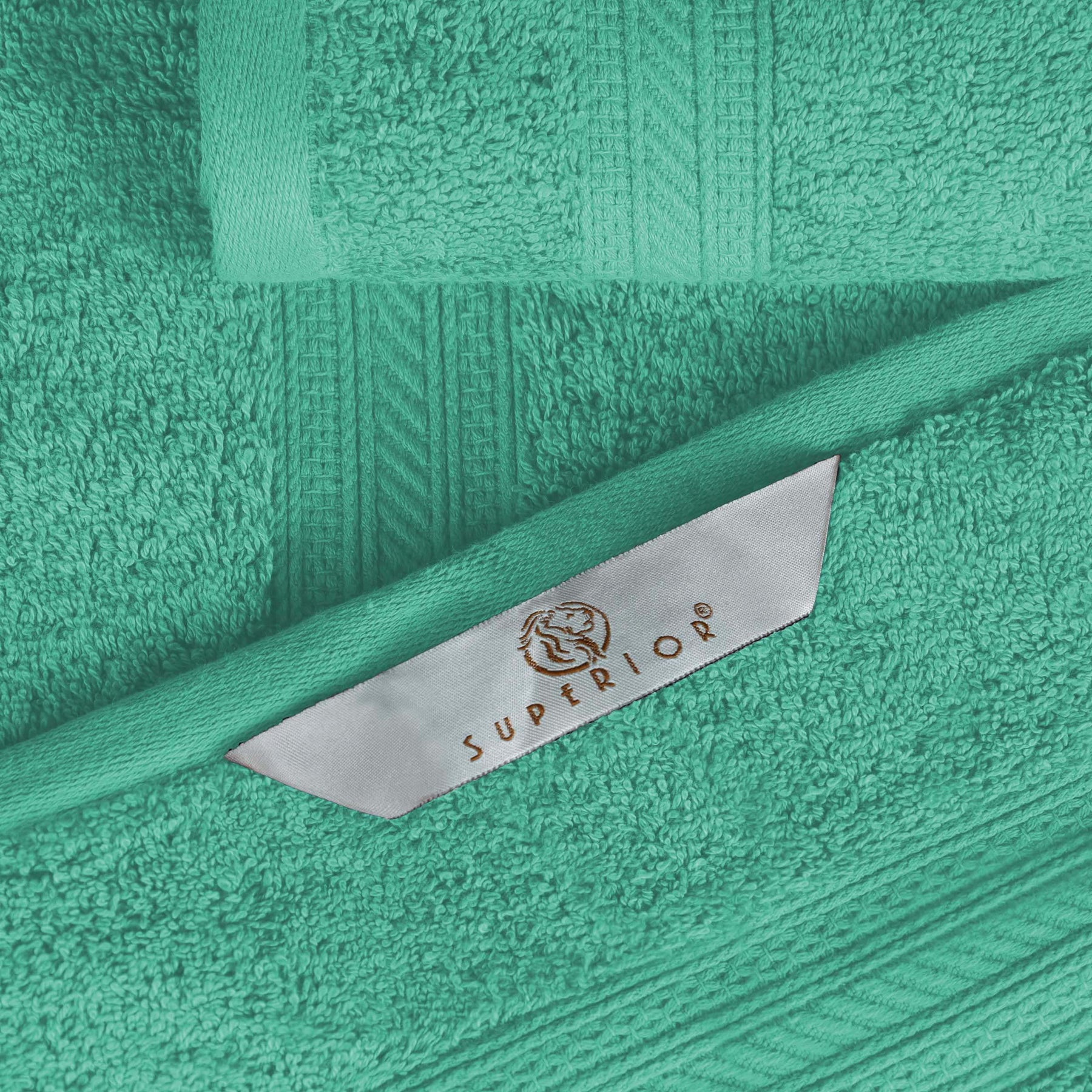 Atlas Cotton Plush Absorbent Heavyweight Luxury Hand Towel Set of 6