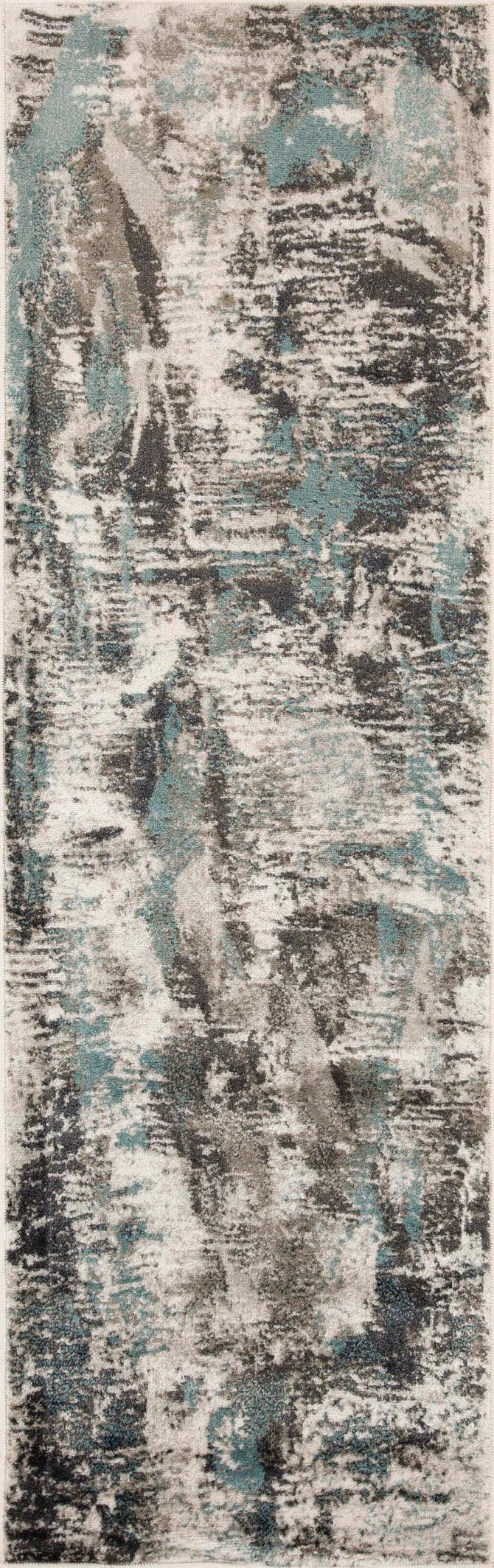 Kahuna Modern Abstract Striped Indoor Area Rugs or Runner Rug