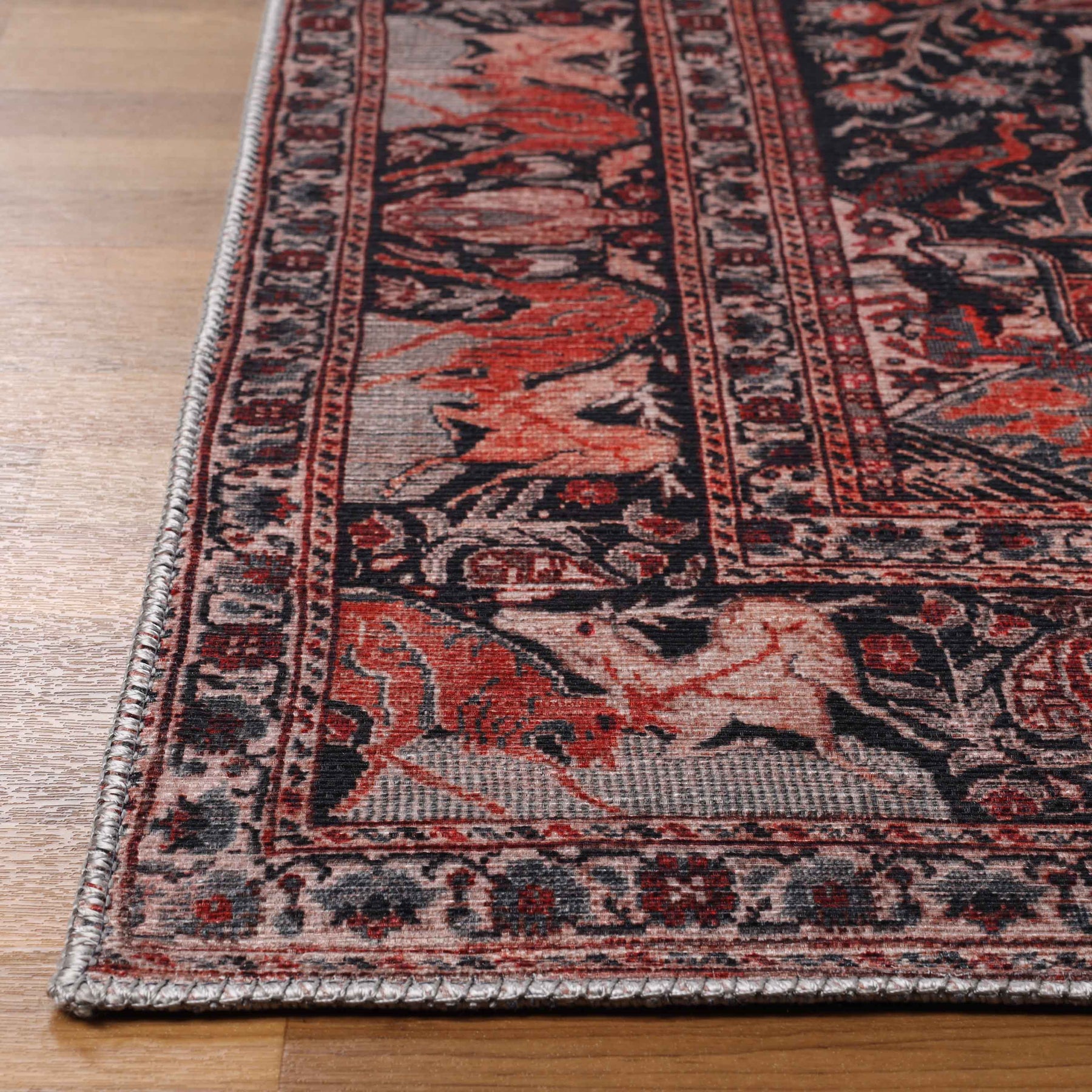 Copley Bohemian Oriental Medallion Wildlife Indoor Area Rug Or Runner