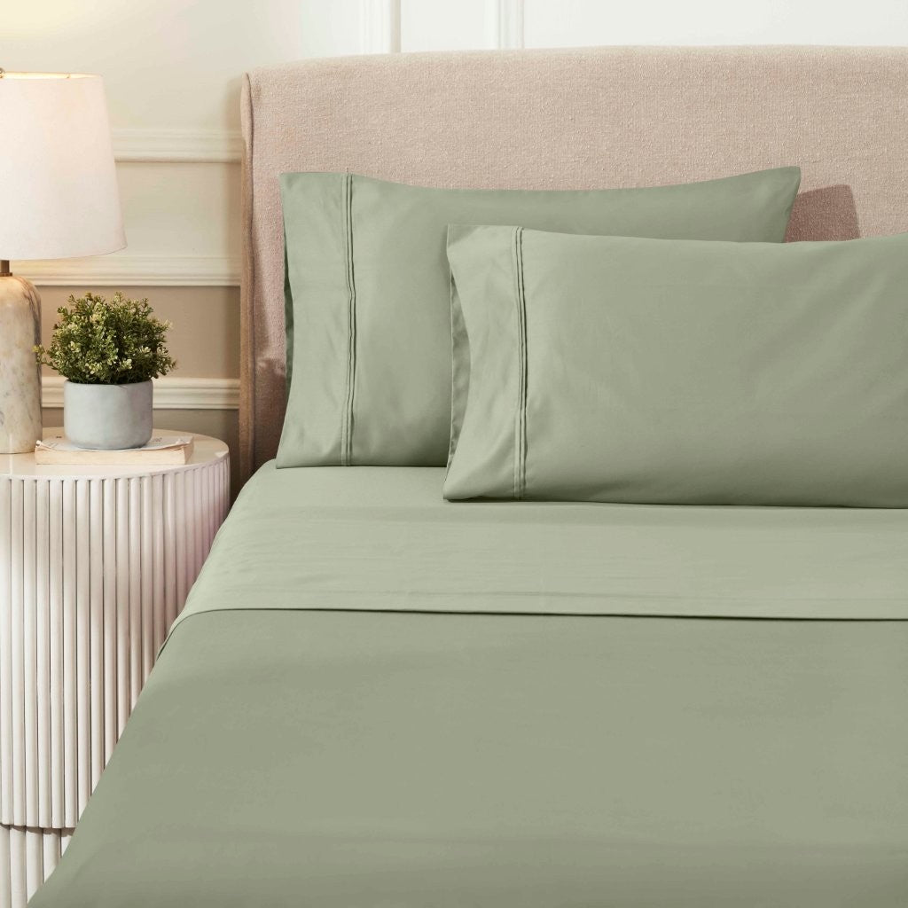 Egyptian Cotton 1200 Thread Count Eco-Friendly Solid Sheet Set