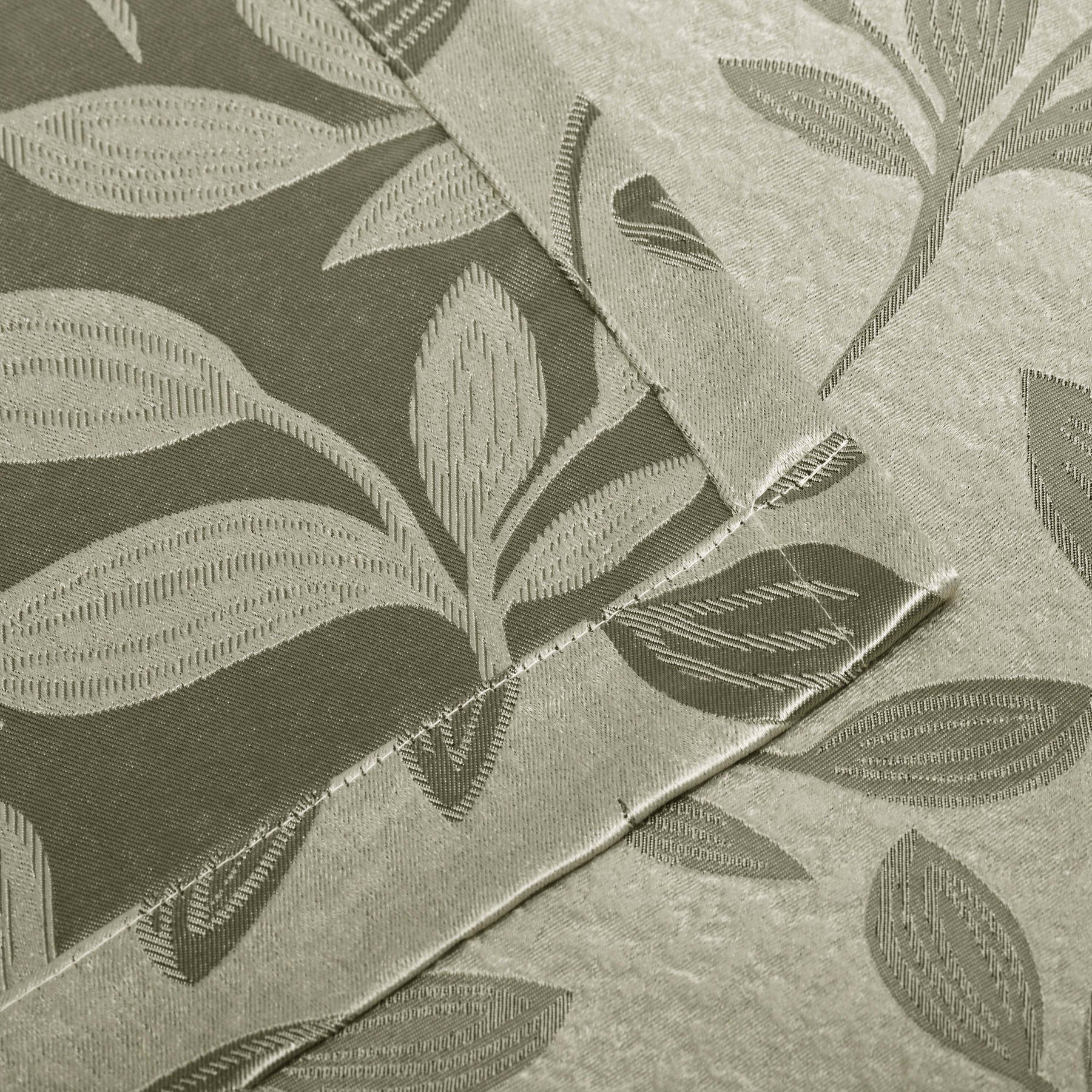 Leaves Room Darkening Blackout Curtain Panel Sets 8 Pieces