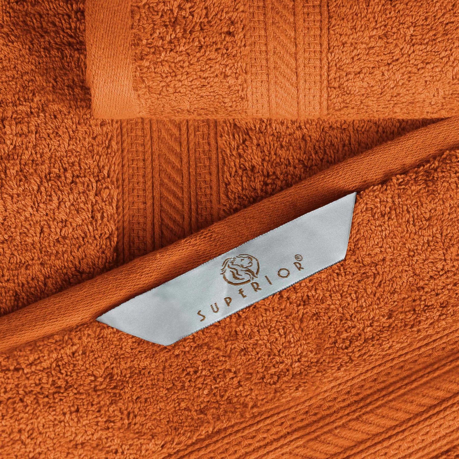 Atlas Cotton Plush Absorbent Heavyweight Luxury Hand Towel Set of 6