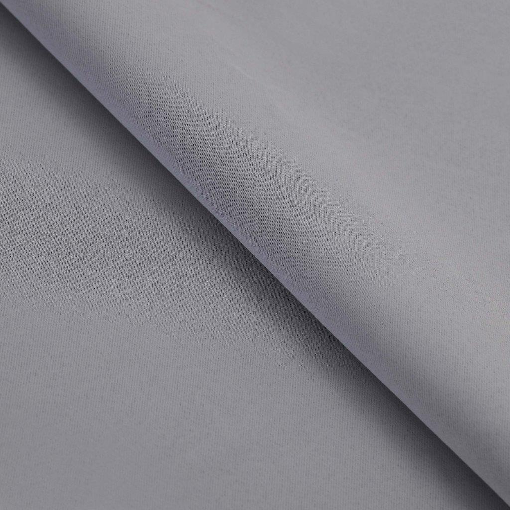 Solid Machine Washable Room Darkening Blackout Curtain 42 Inches