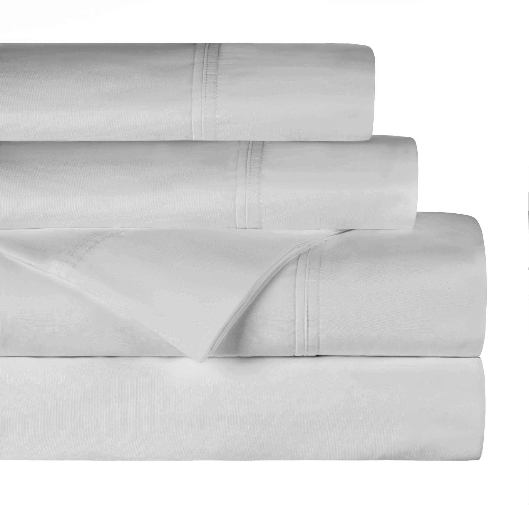 Gina Organic Cotton 300 Thread Count Percale Deep Pocket Bed Sheet Set