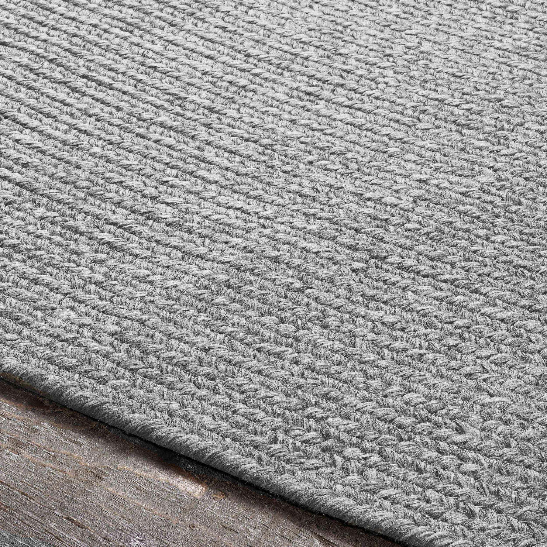 Bohemian Braided Indoor Outdoor Rugs Solid Round Area Rug