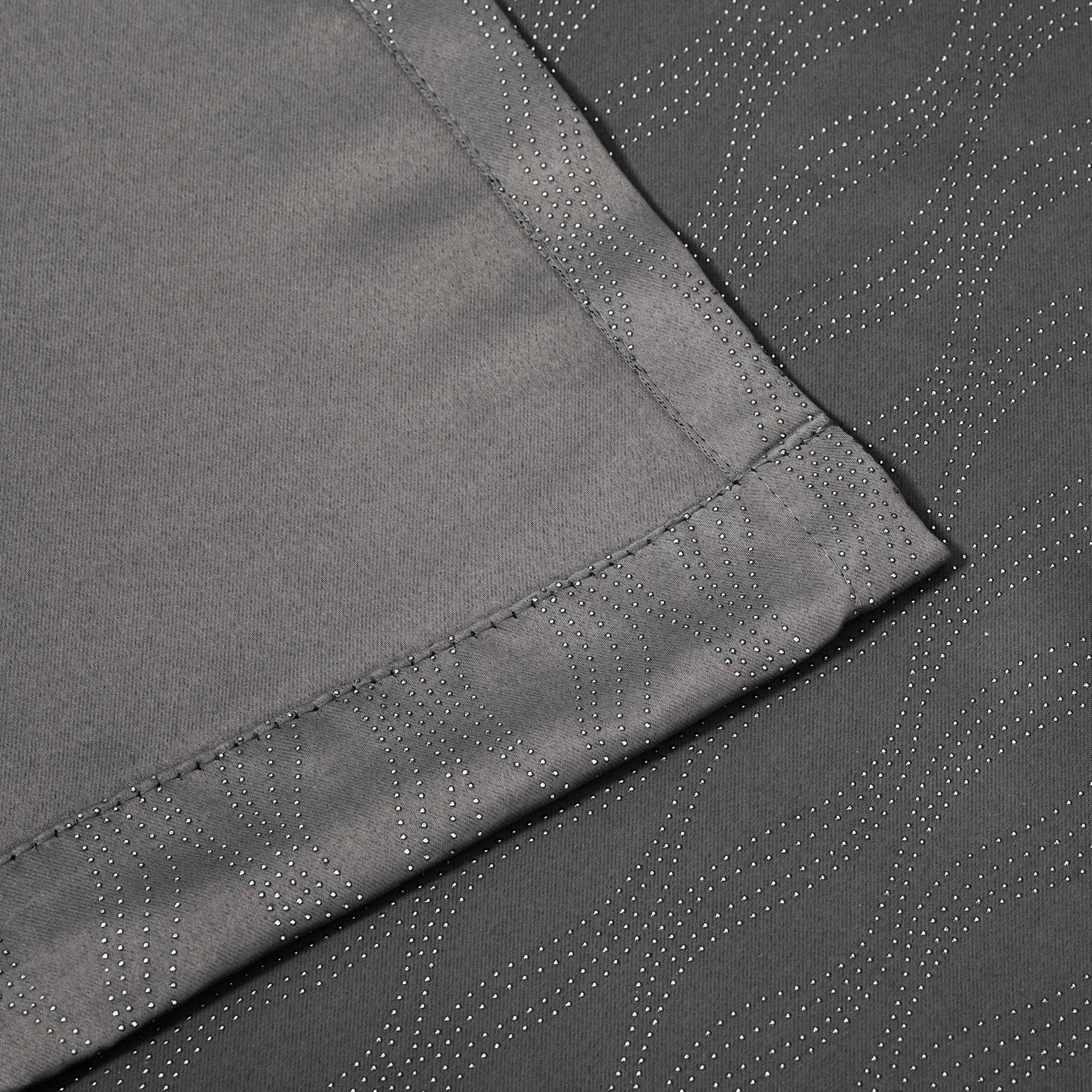 Zuri Textured Waves Room Darkening Blackout Curtains, Set of 2