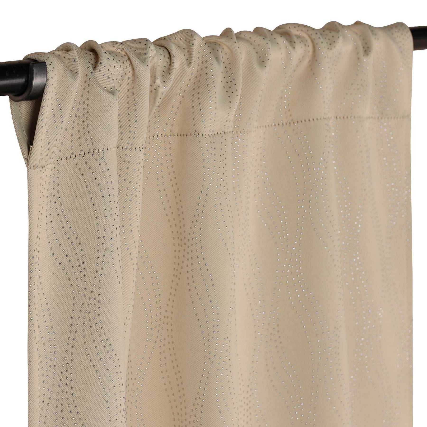 Zuri Textured Waves Room Darkening Blackout Curtains, Set of 2
