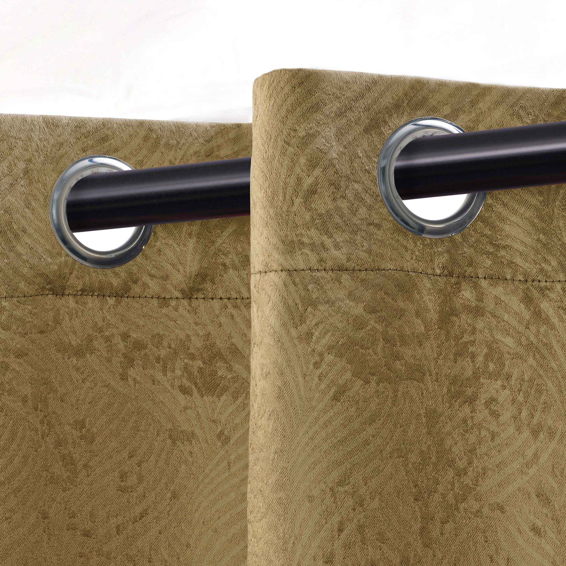 Waverly Geometric Washable Room Darkening Blackout Curtains, Set of 2