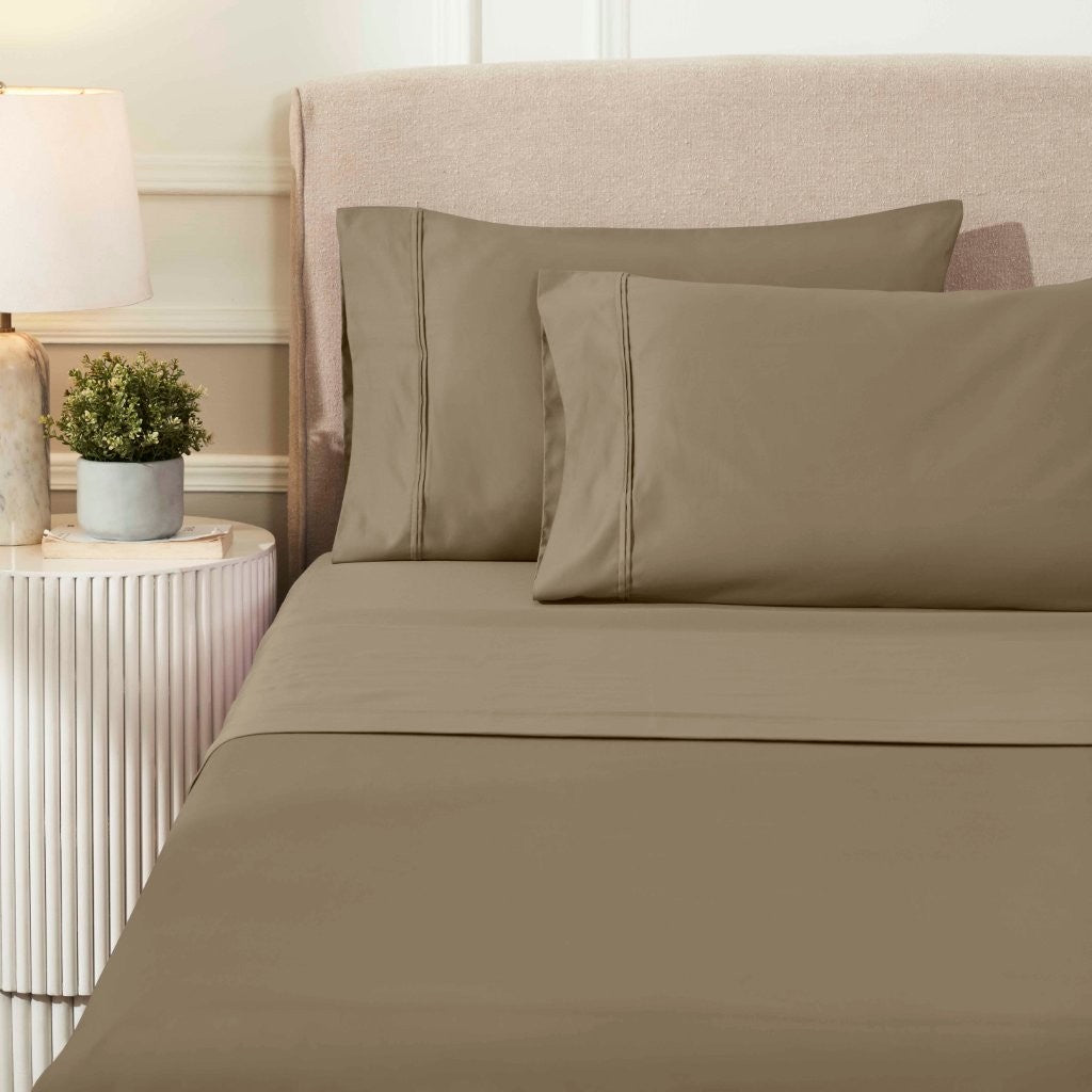 Egyptian Cotton 1200 Thread Count Eco-Friendly Solid Sheet Set