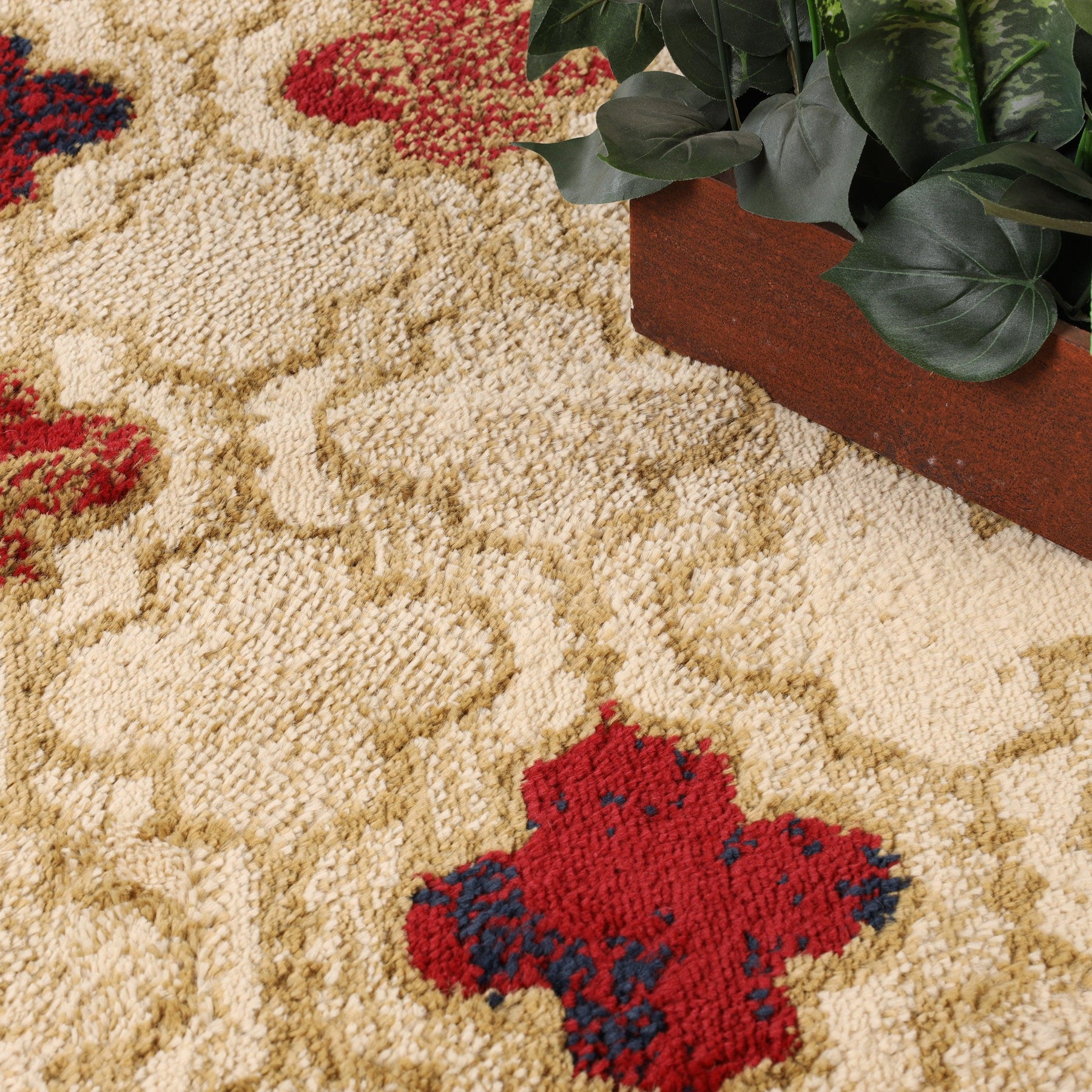 Viking Contemporary Geometric Trellis Indoor Area Rug or Runner