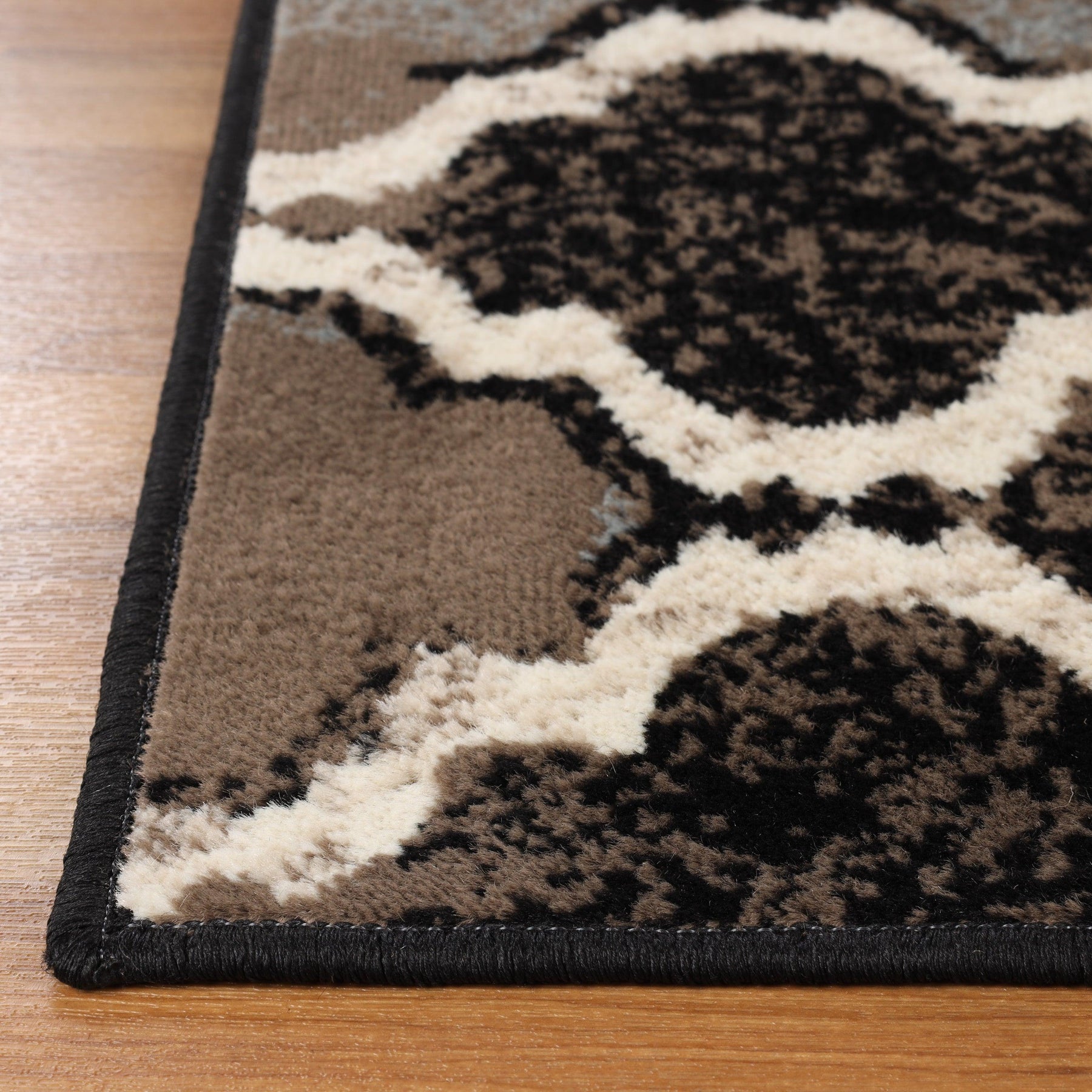 Viking Contemporary Geometric Trellis Indoor Area Rug or Runner