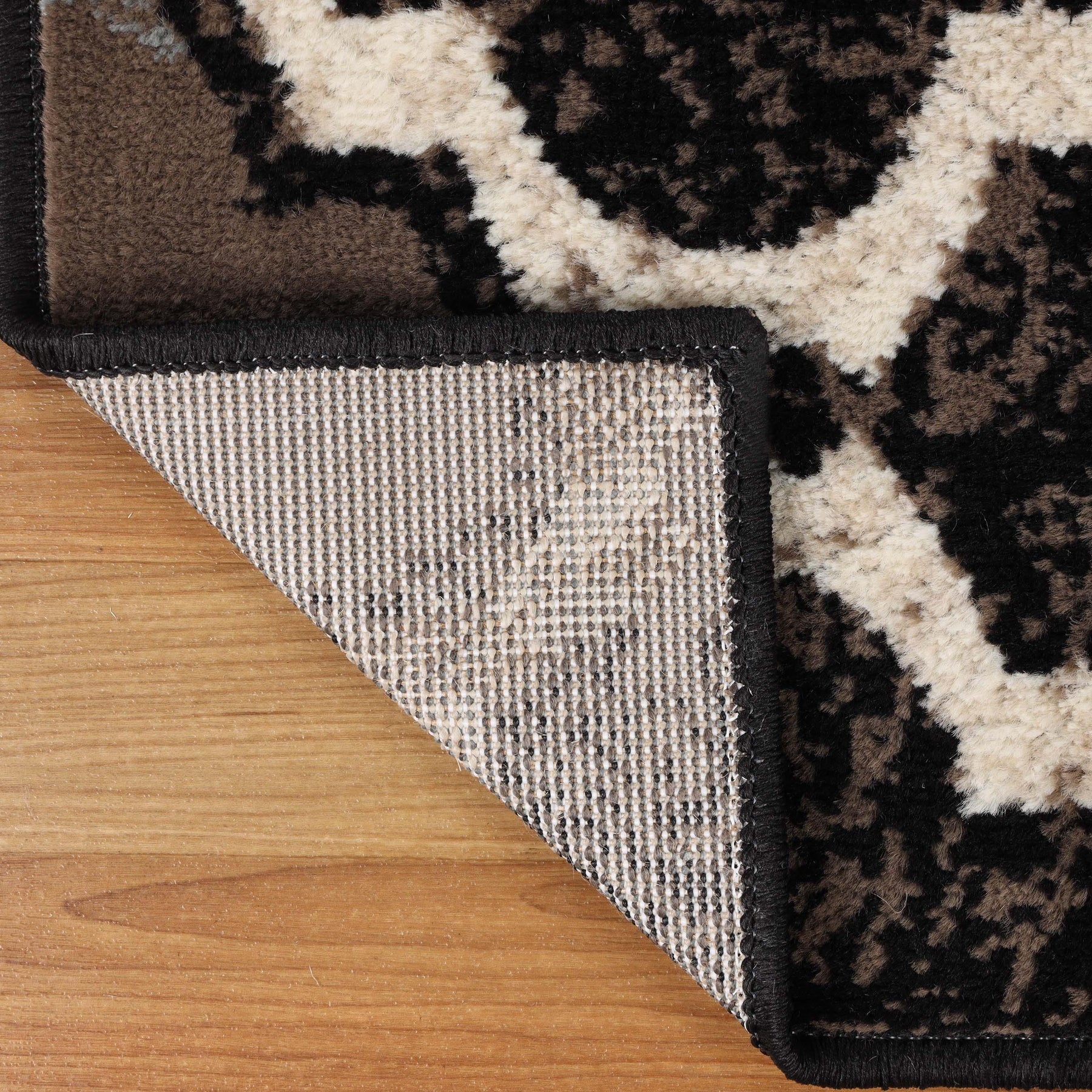 Viking Contemporary Geometric Trellis Indoor Area Rug or Runner