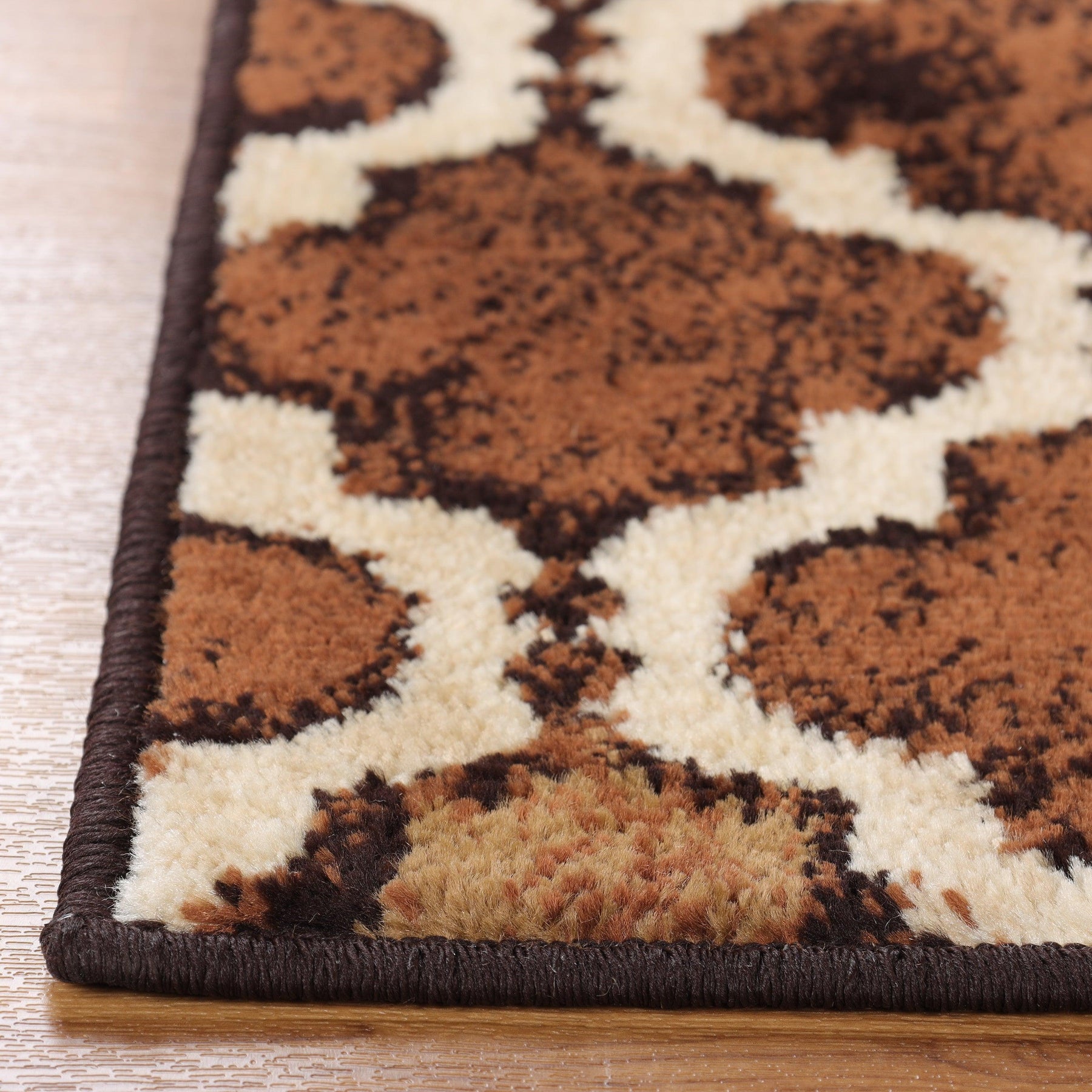 Viking Contemporary Geometric Trellis Indoor Area Rug or Runner