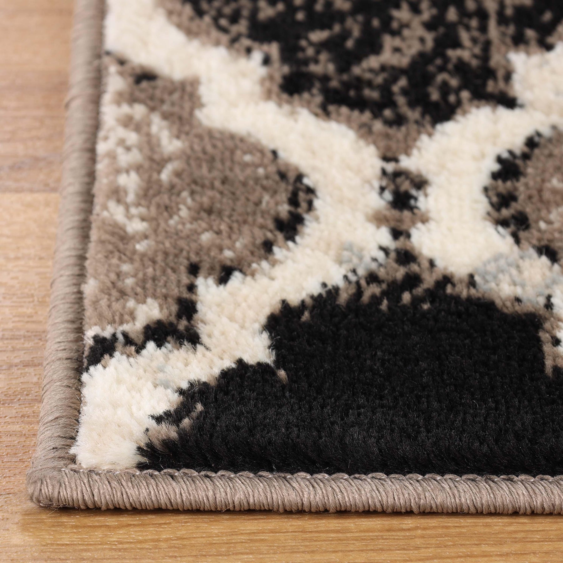 Viking Contemporary Geometric Trellis Indoor Area Rug or Runner