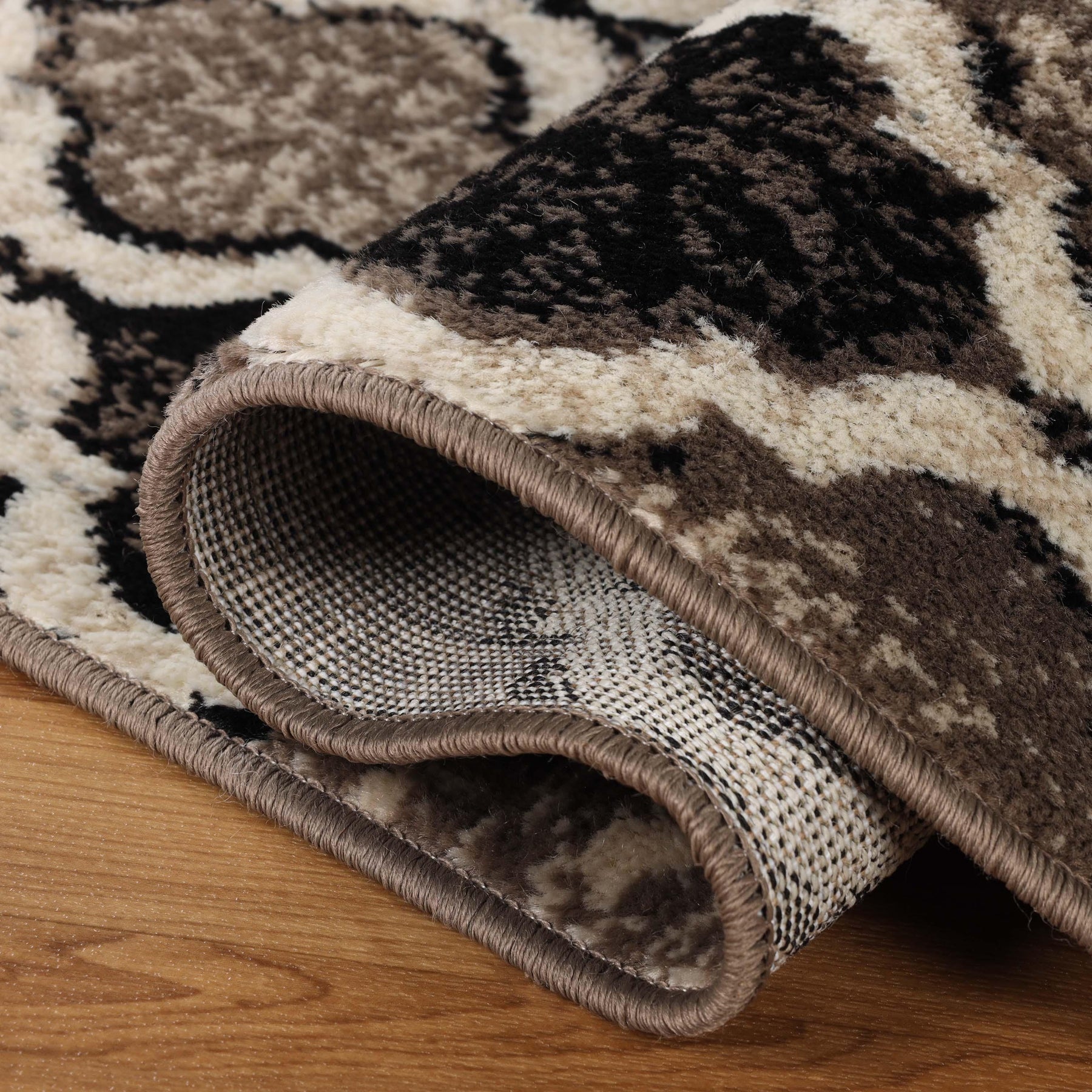 Viking Contemporary Geometric Trellis Indoor Area Rug or Runner