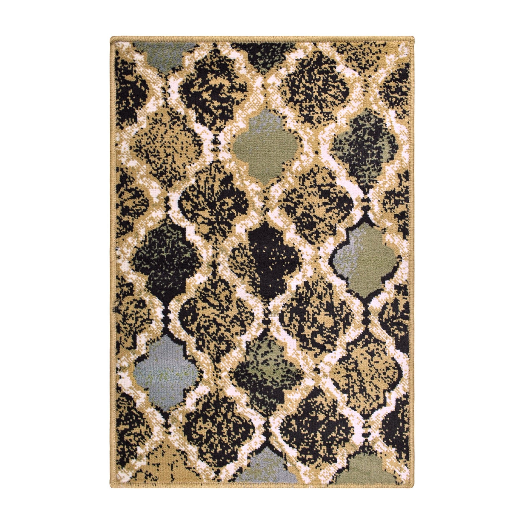 Viking Contemporary Geometric Trellis Indoor Area Rug or Runner